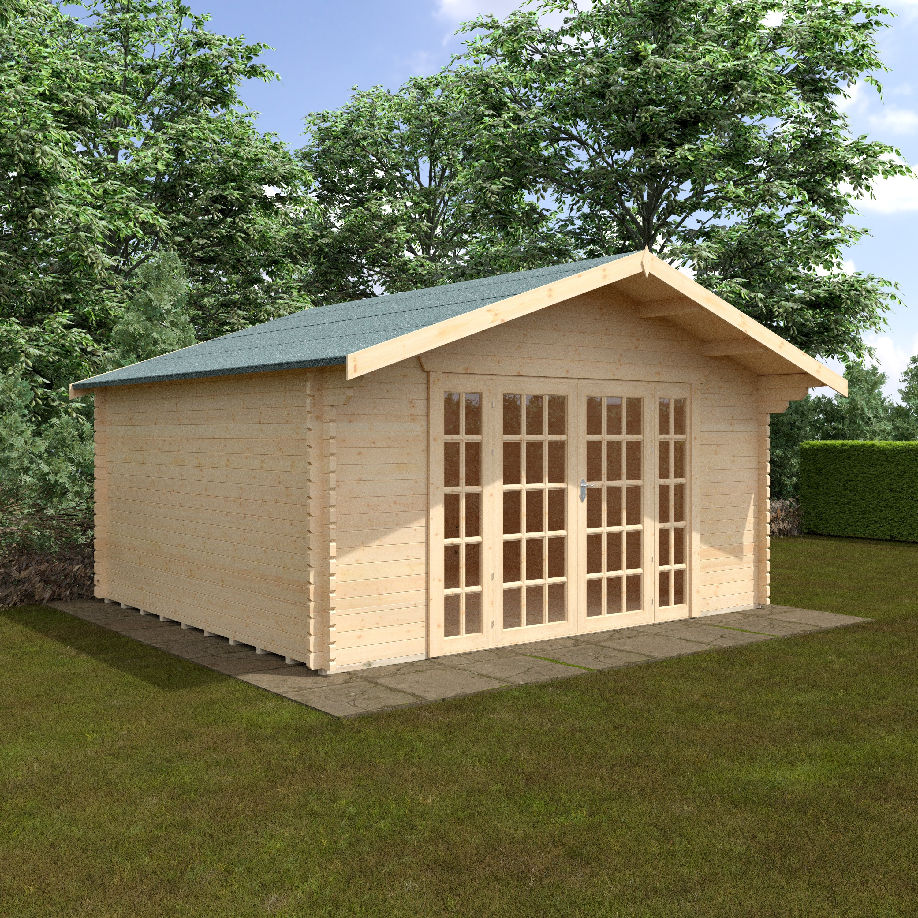 THE BALMORAL 44mm Log Cabins
