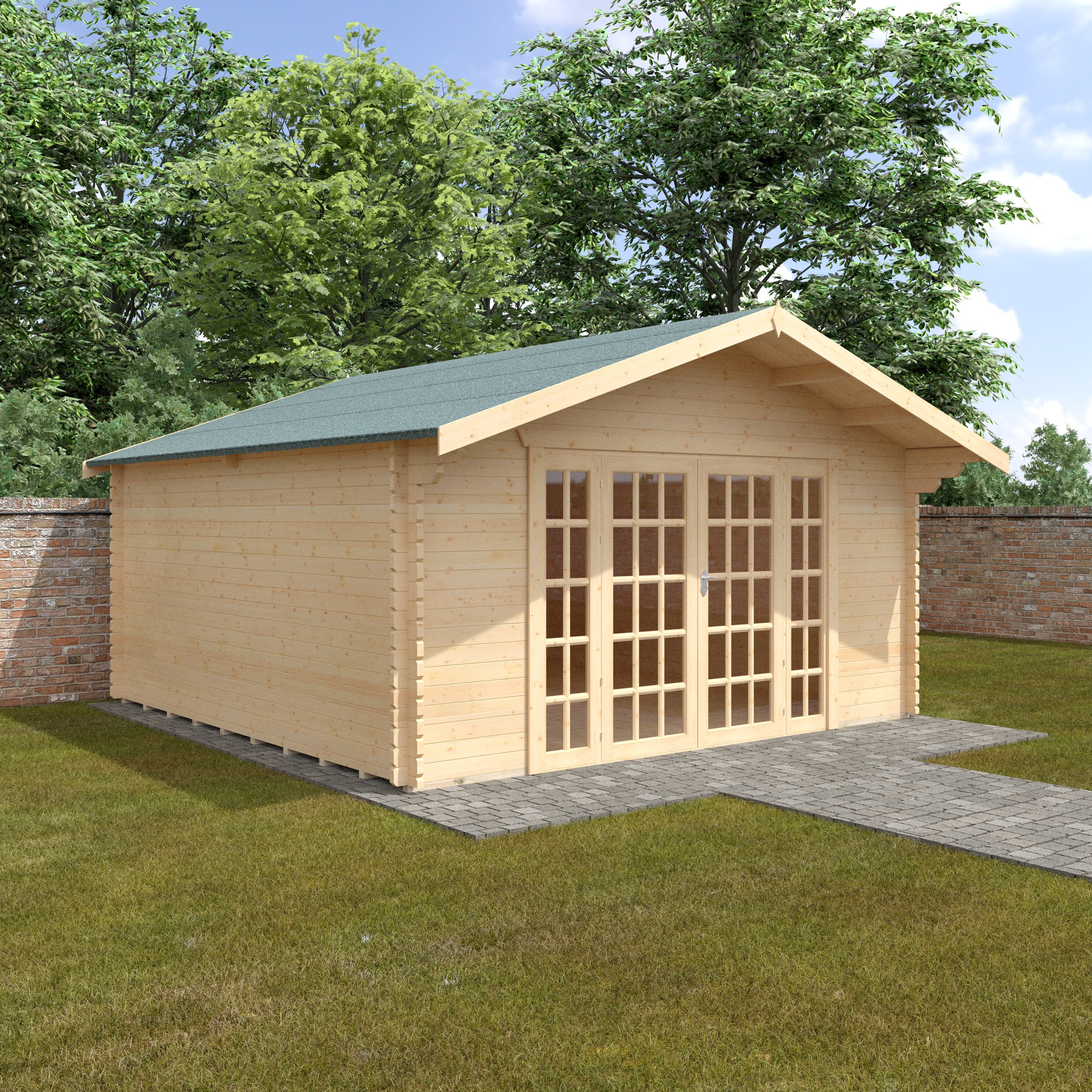 THE BALMORAL 44mm Log Cabins