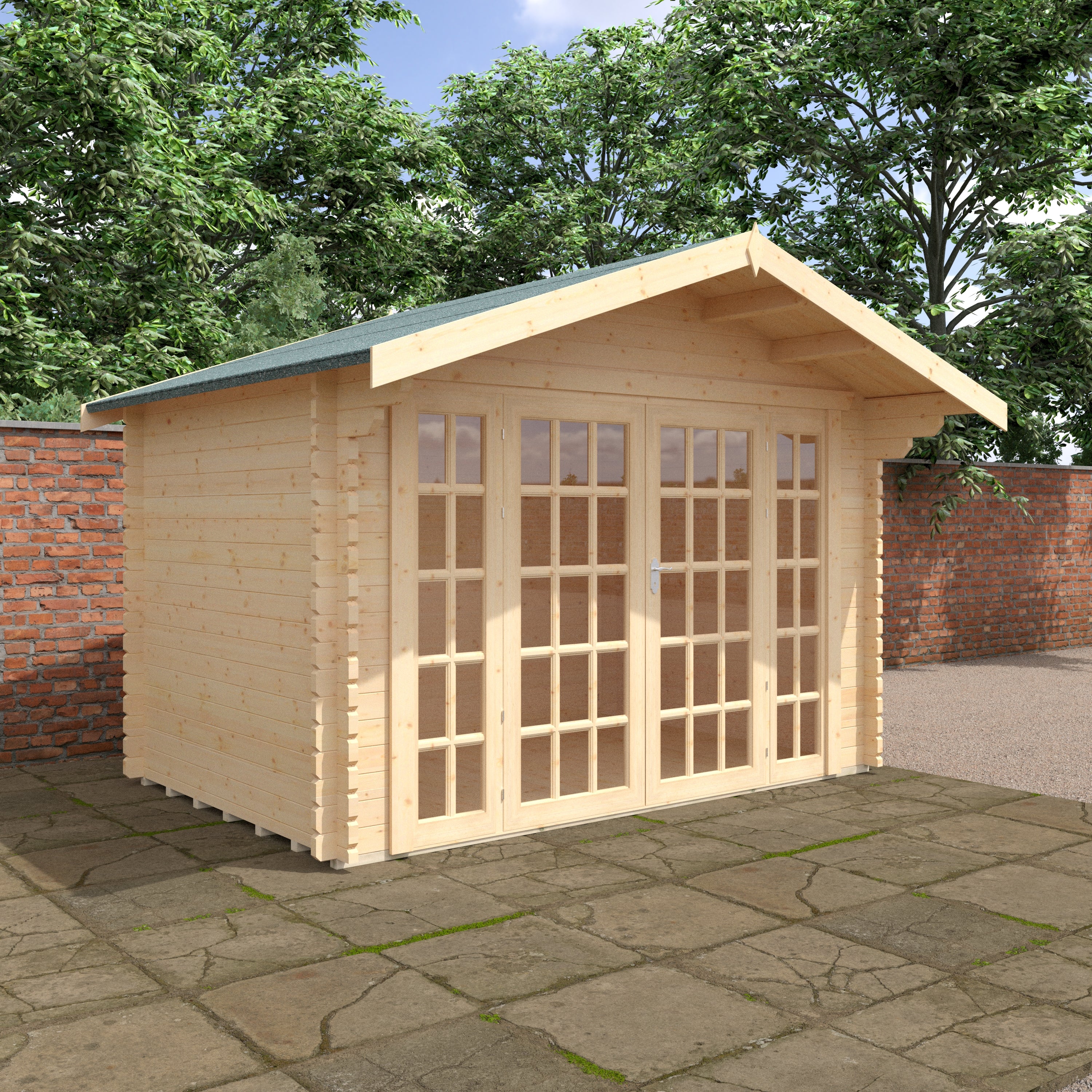 THE BALMORAL 44mm Log Cabins