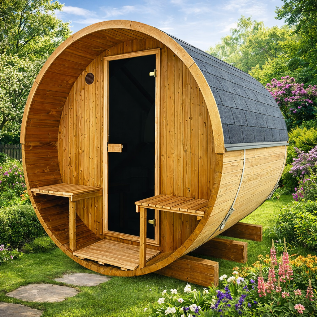 Celio Falls Barrel Saunas