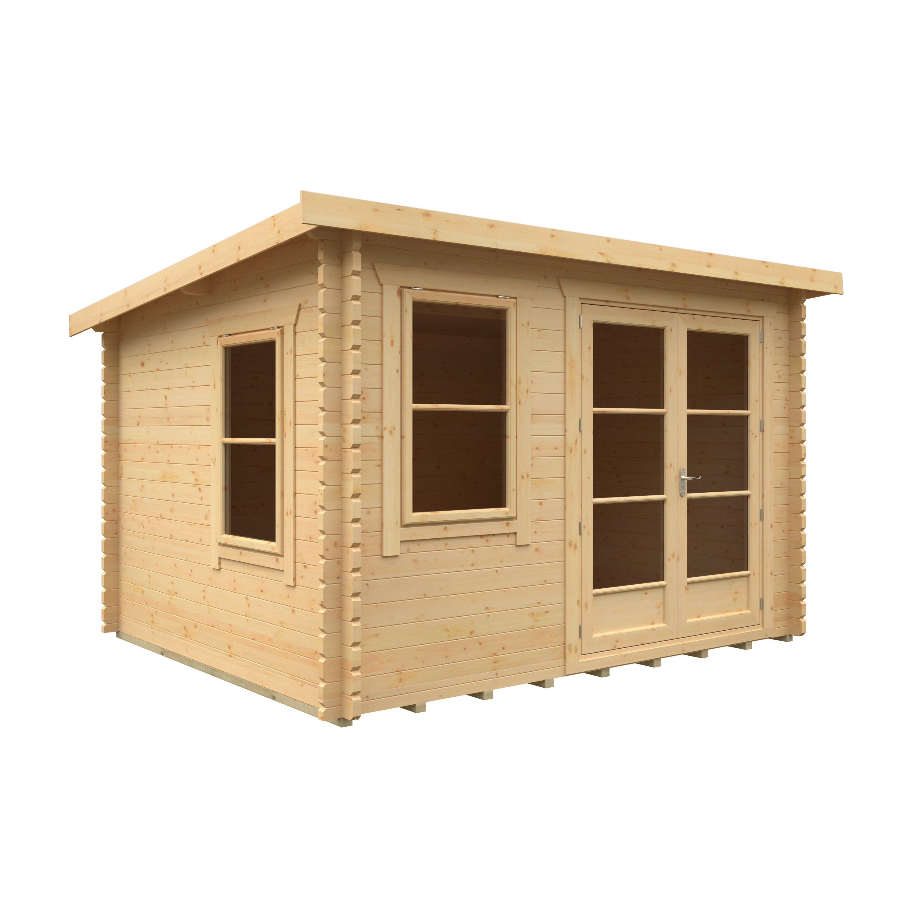 THE BELTON 44mm Log Cabin