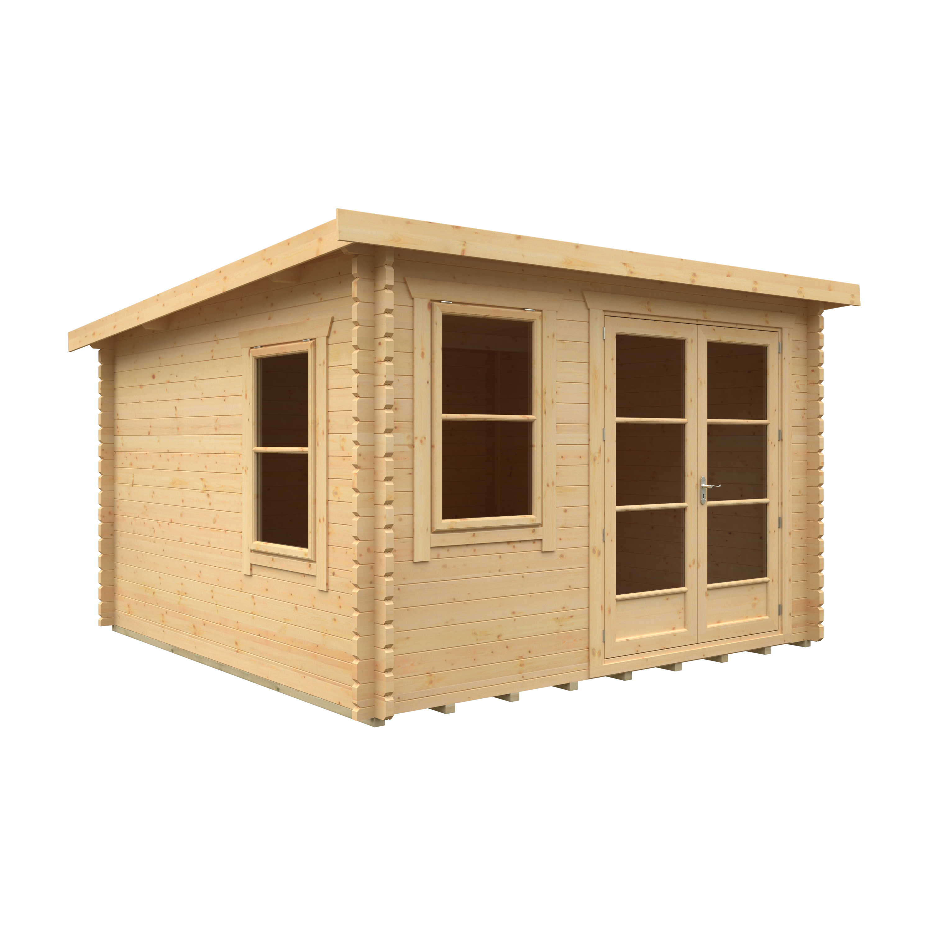 THE BELTON 44mm Log Cabin