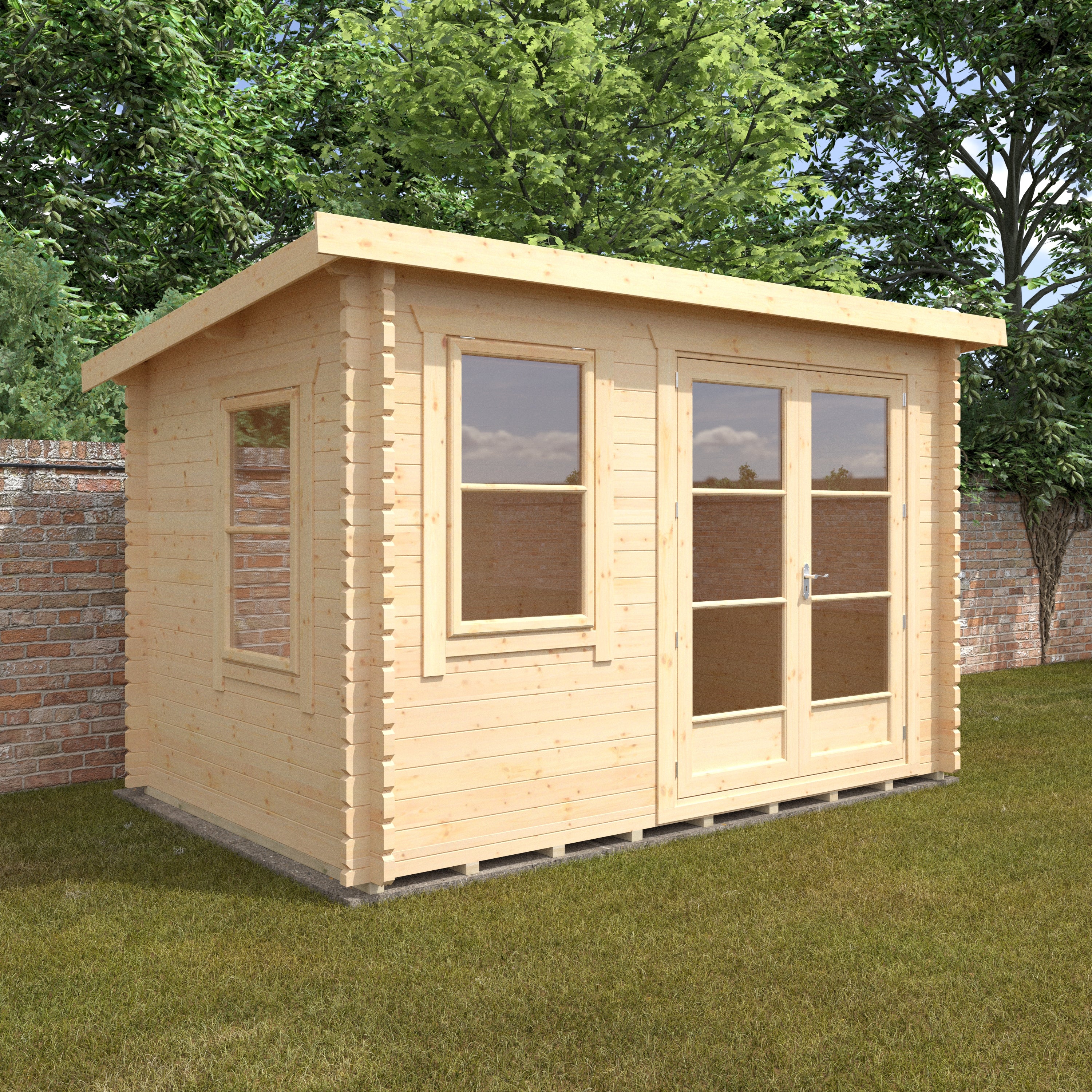 THE BELTON 44mm Log Cabin