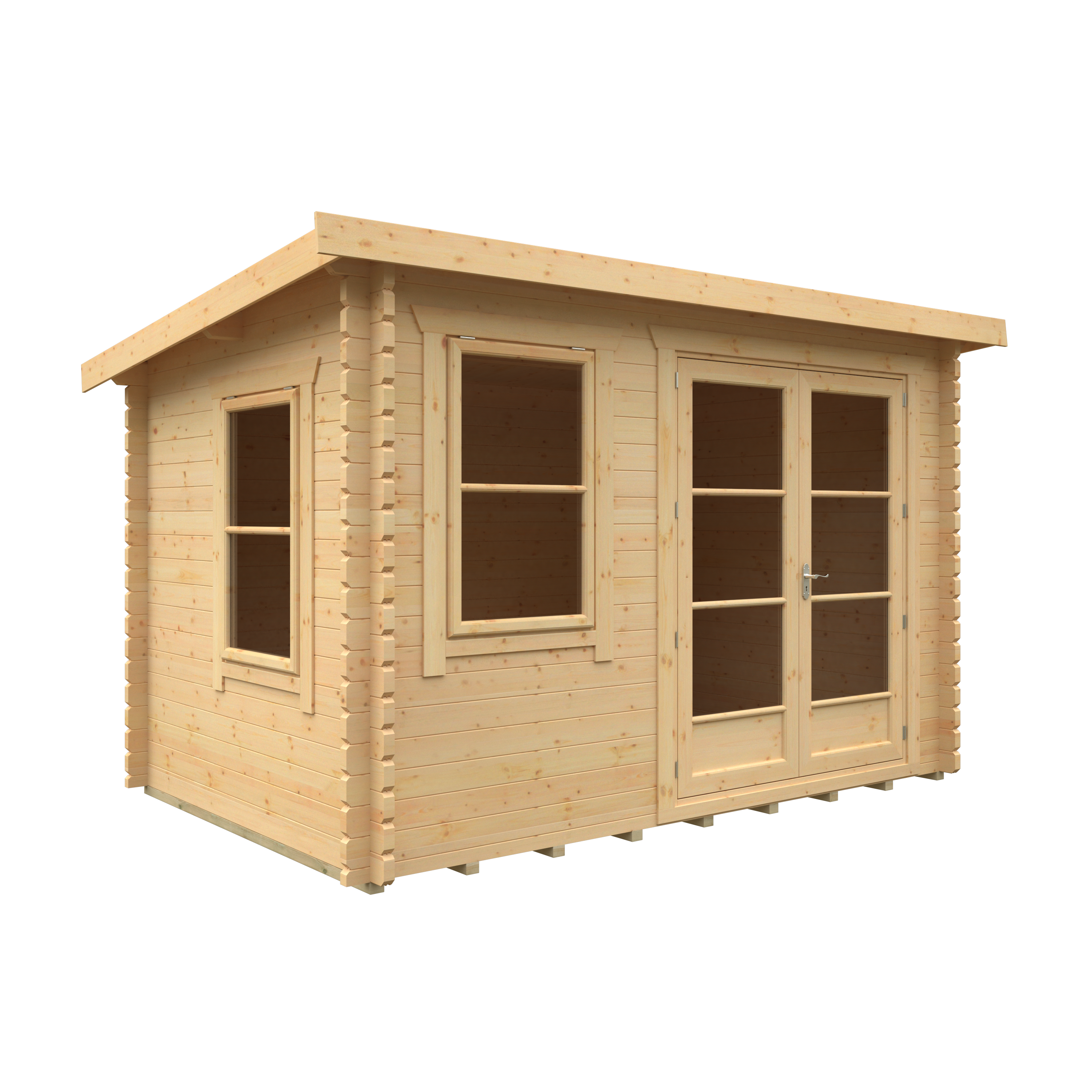 THE BELTON 44mm Log Cabin