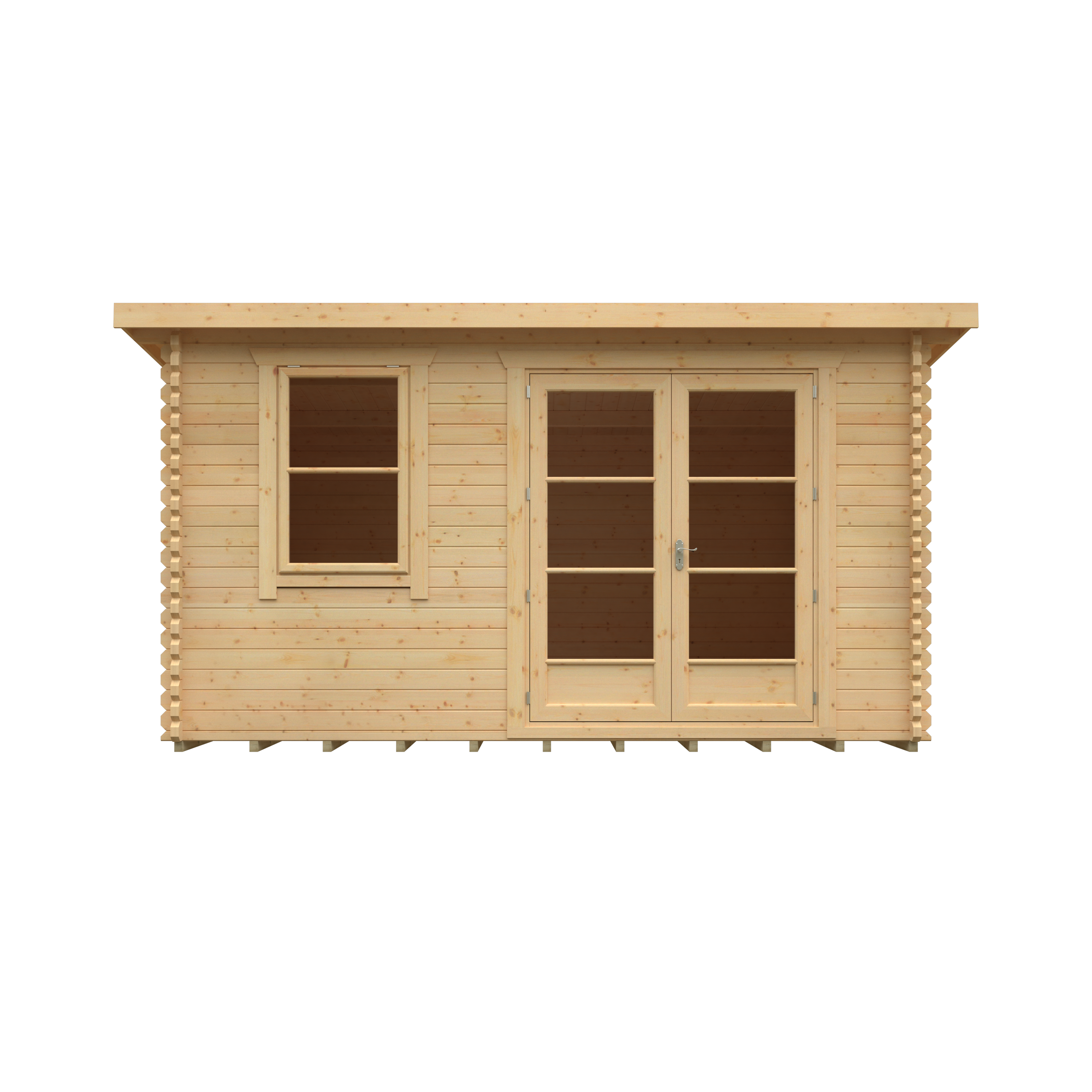 THE BELTON 44mm Log Cabin