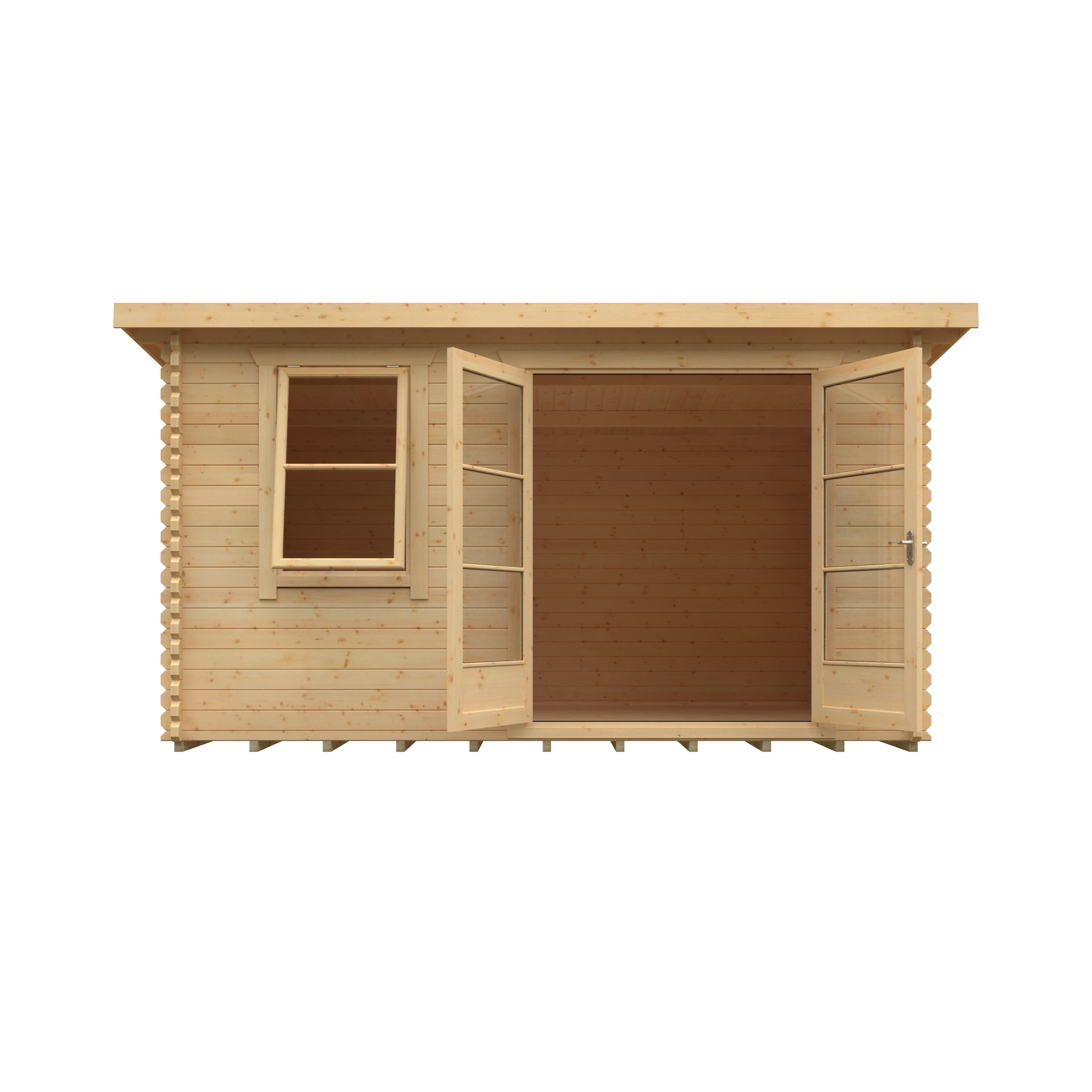 THE BELTON 44mm Log Cabin