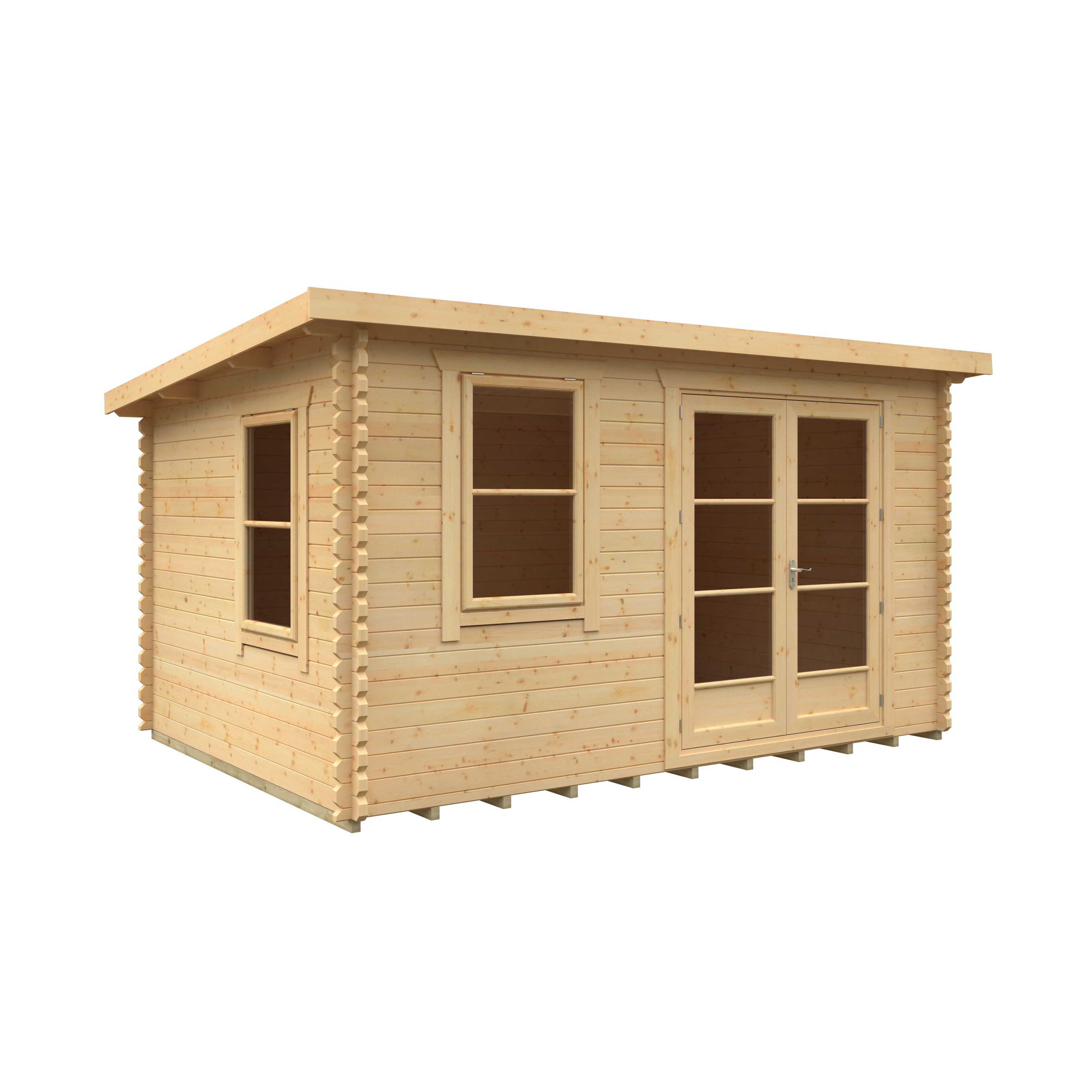THE BELTON 44mm Log Cabin