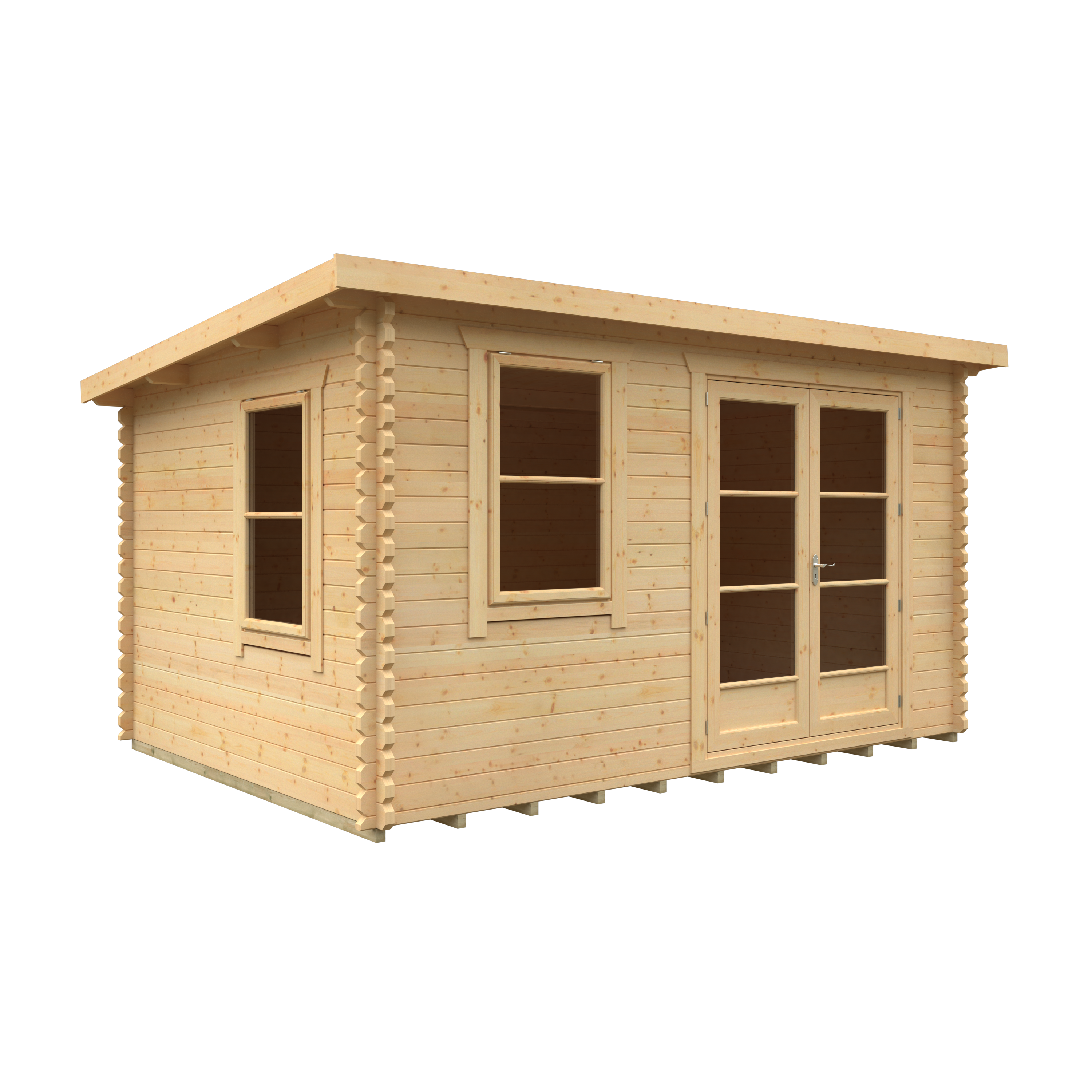 THE BELTON 44mm Log Cabin