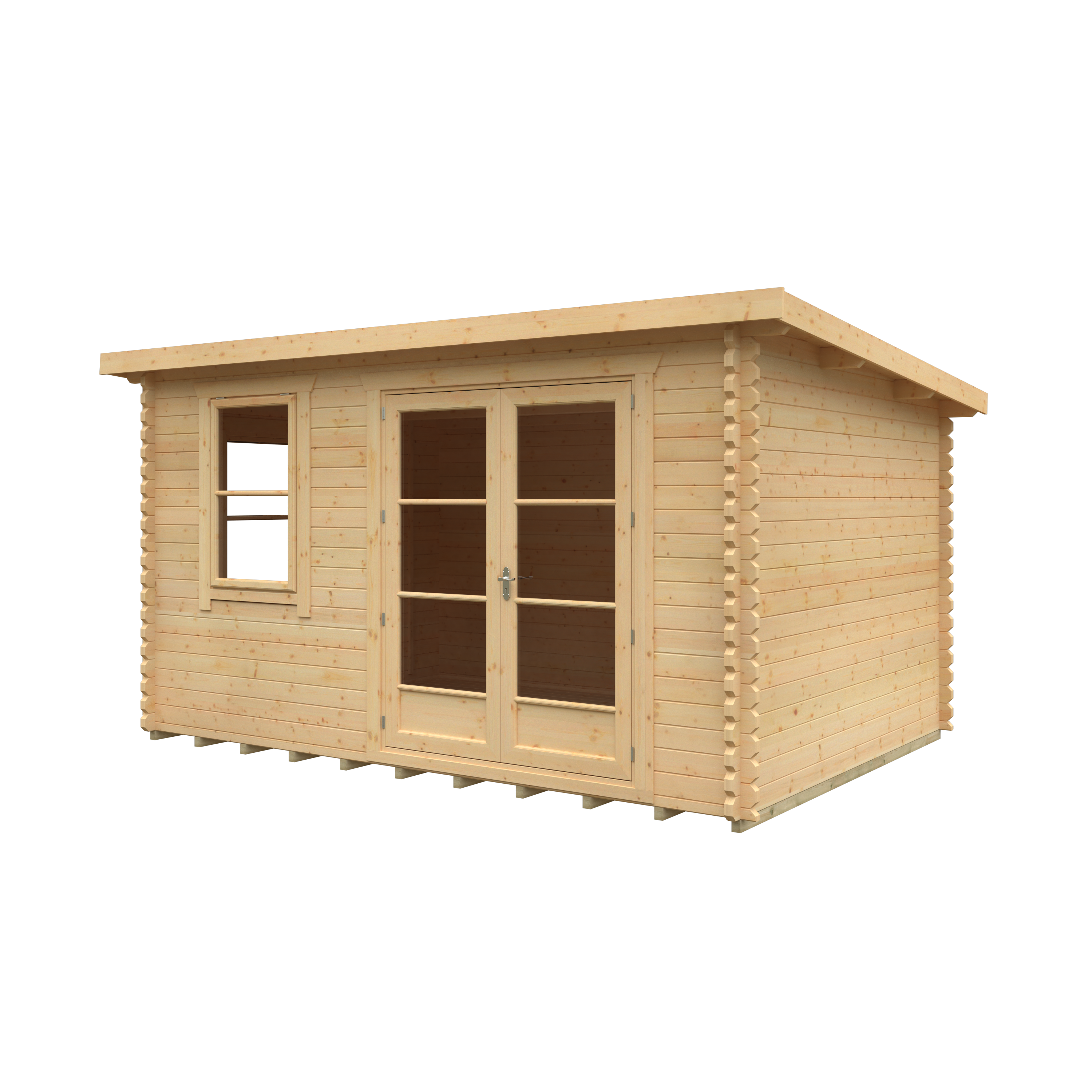 THE BELTON 44mm Log Cabin
