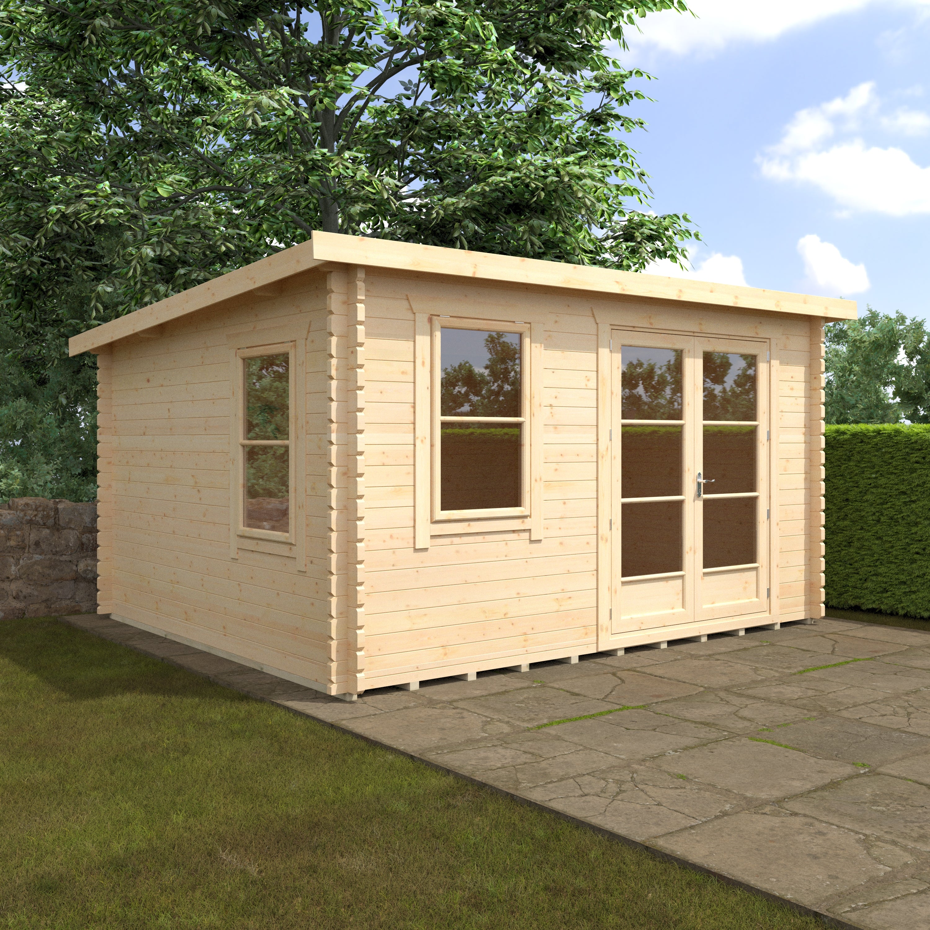 THE BELTON 44mm Log Cabin