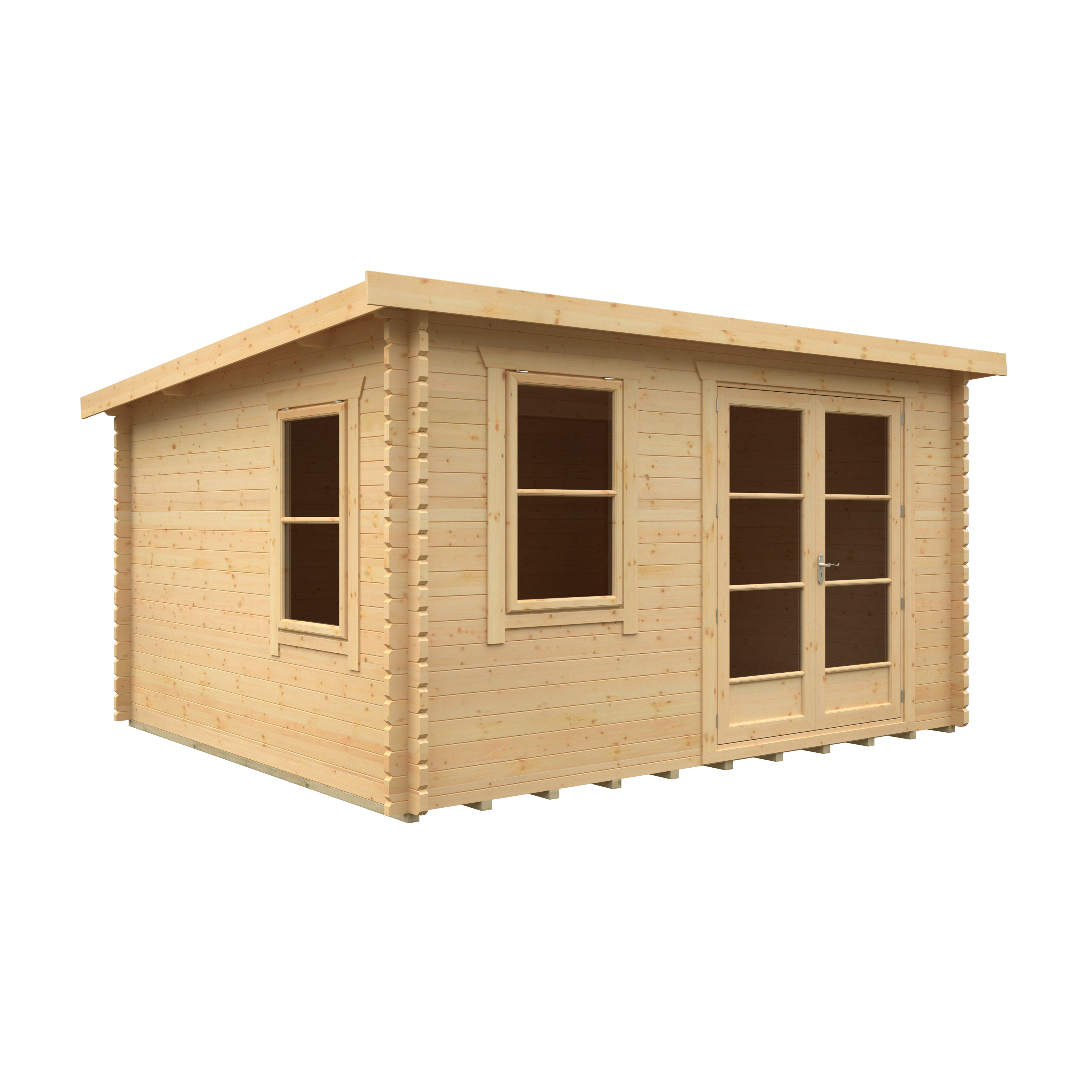 THE BELTON 44mm Log Cabin