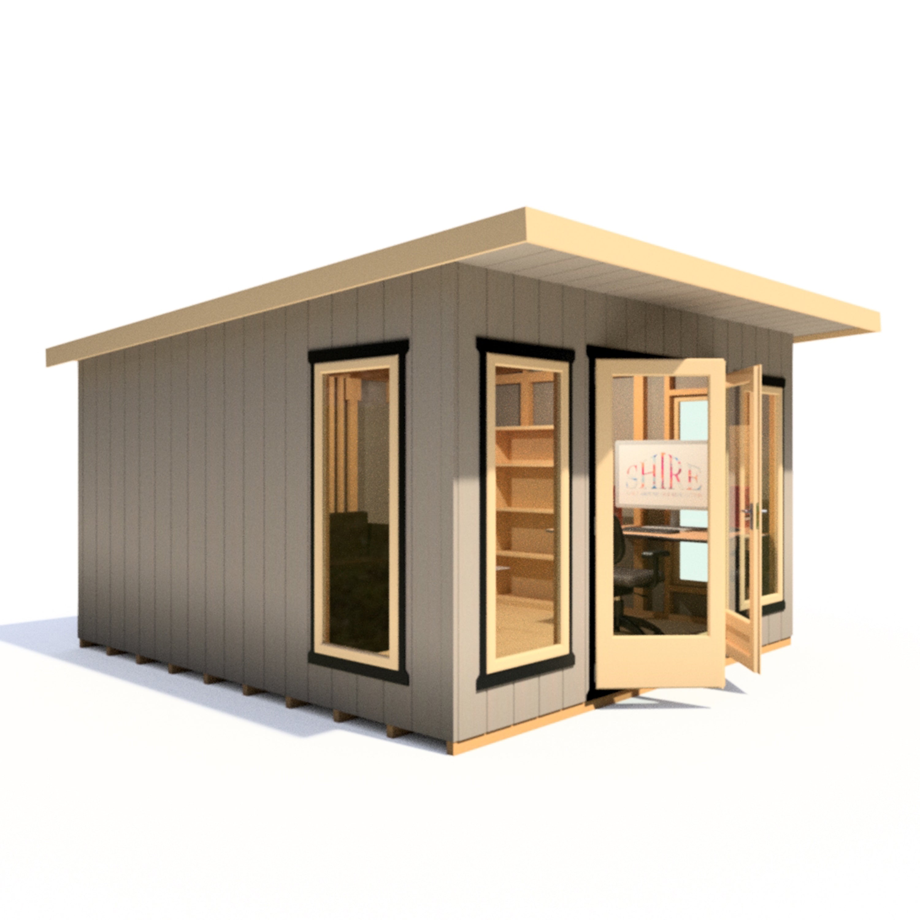 Cali 12 x 12 Garden Office