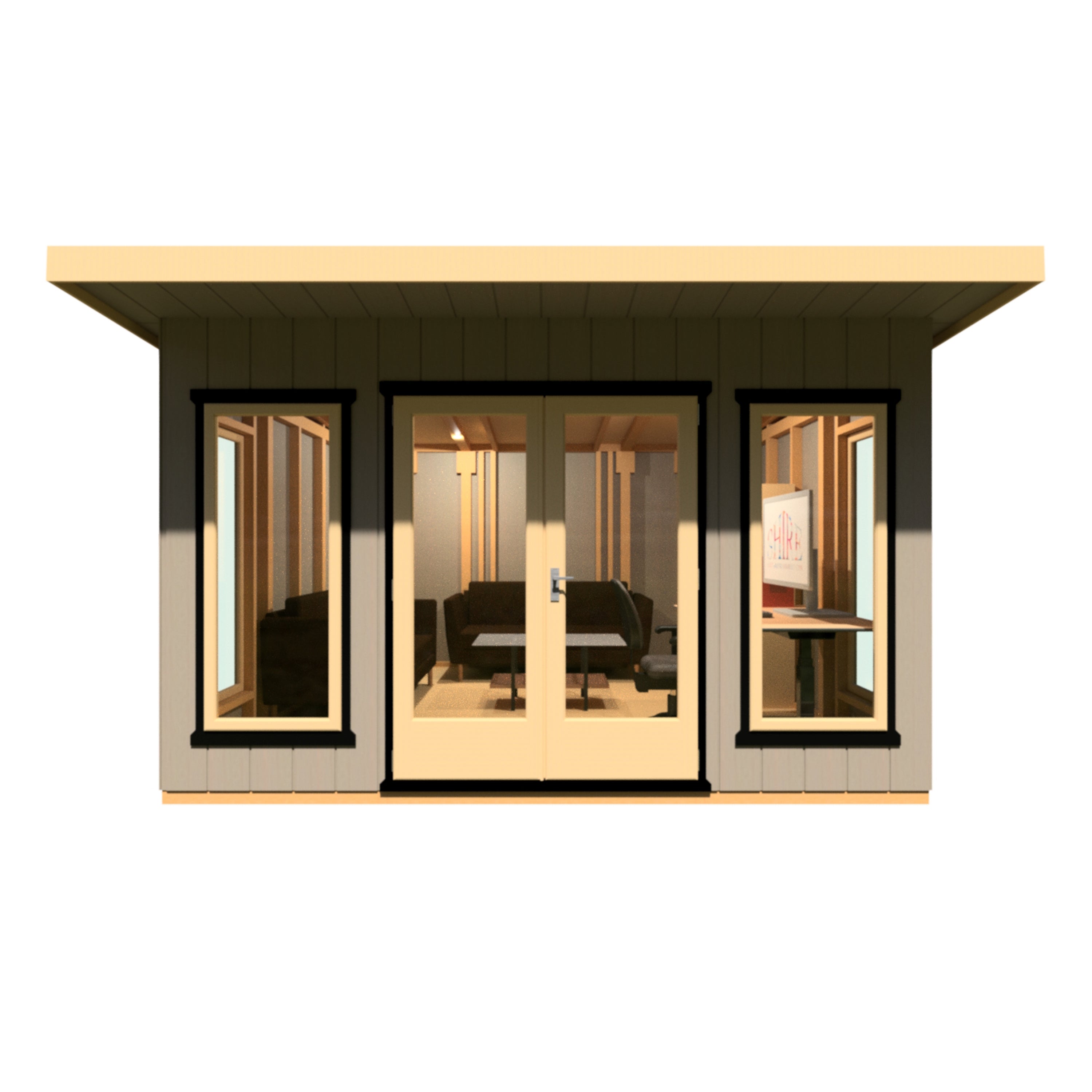 Cali 12 x 12 Garden Office