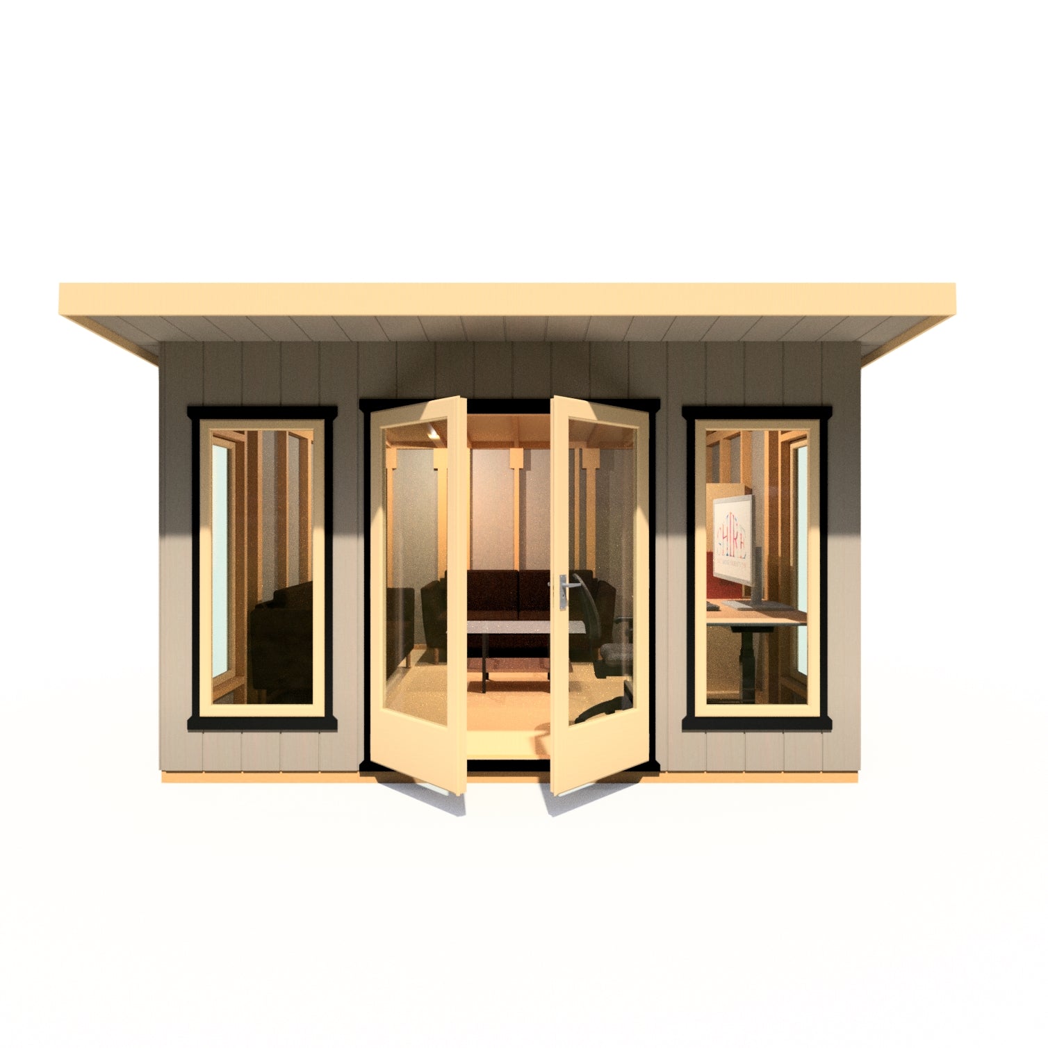 Cali 12 x 12 Garden Office