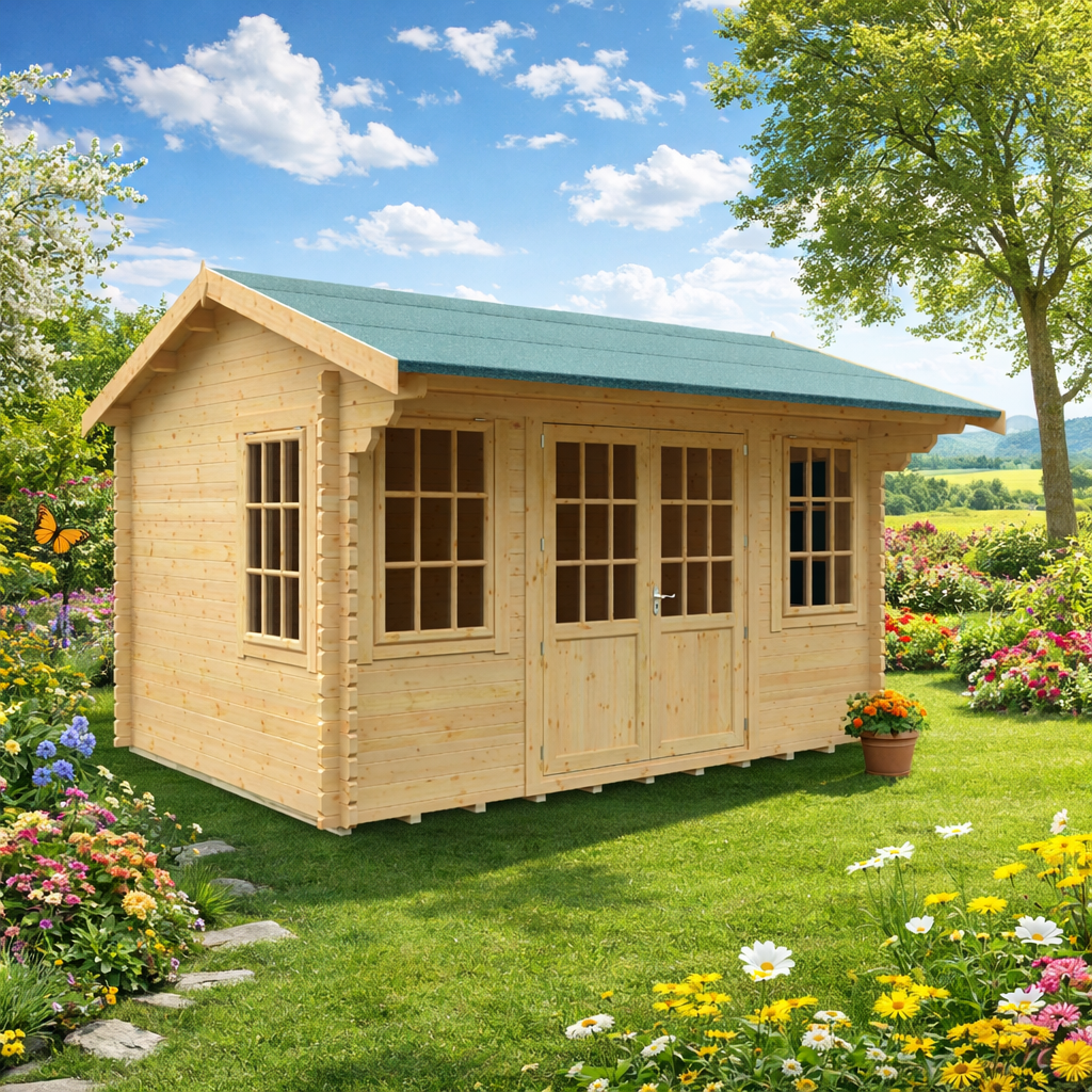 DALTON 44mm Log Cabin