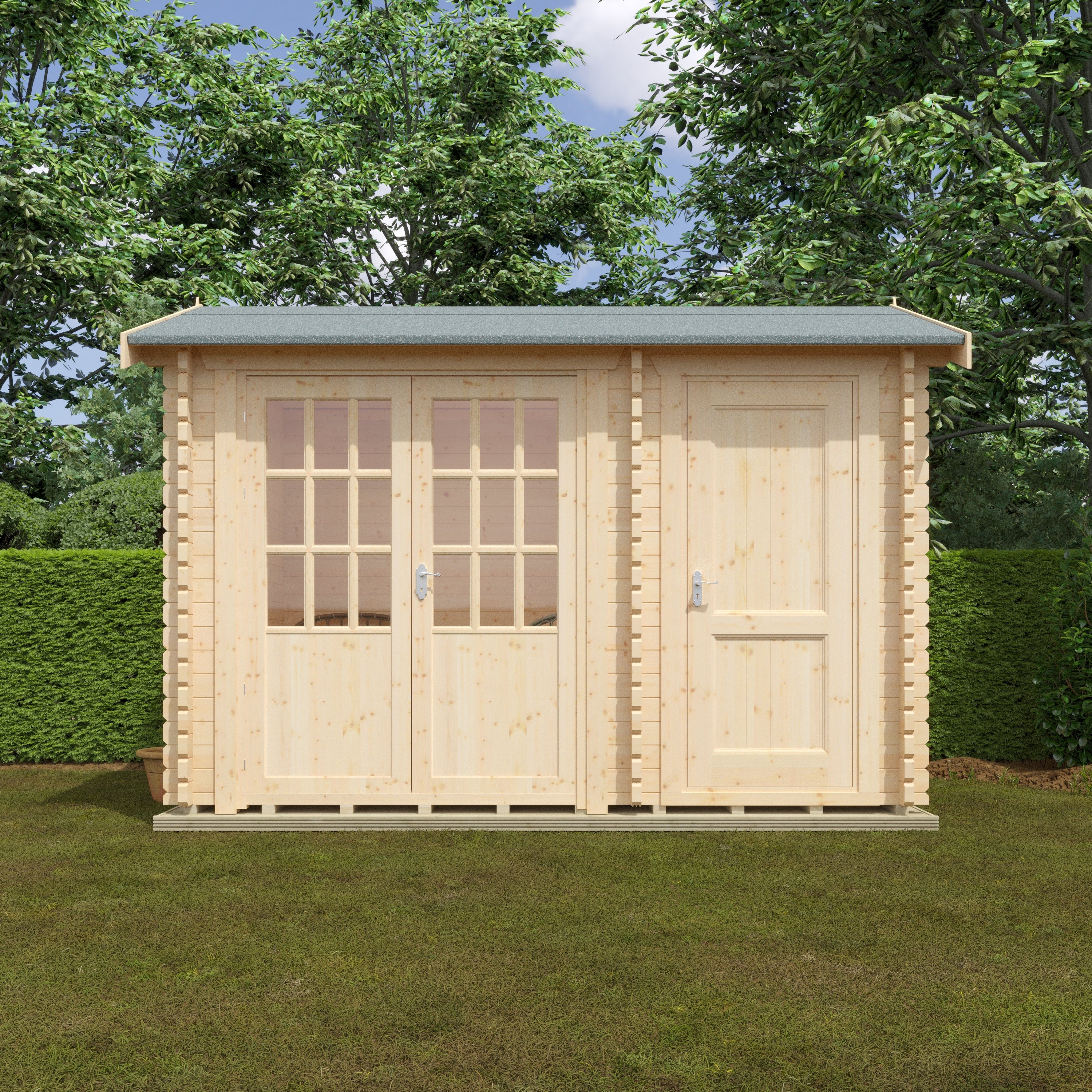 THE CHATSWORTH 44mm Log Cabin