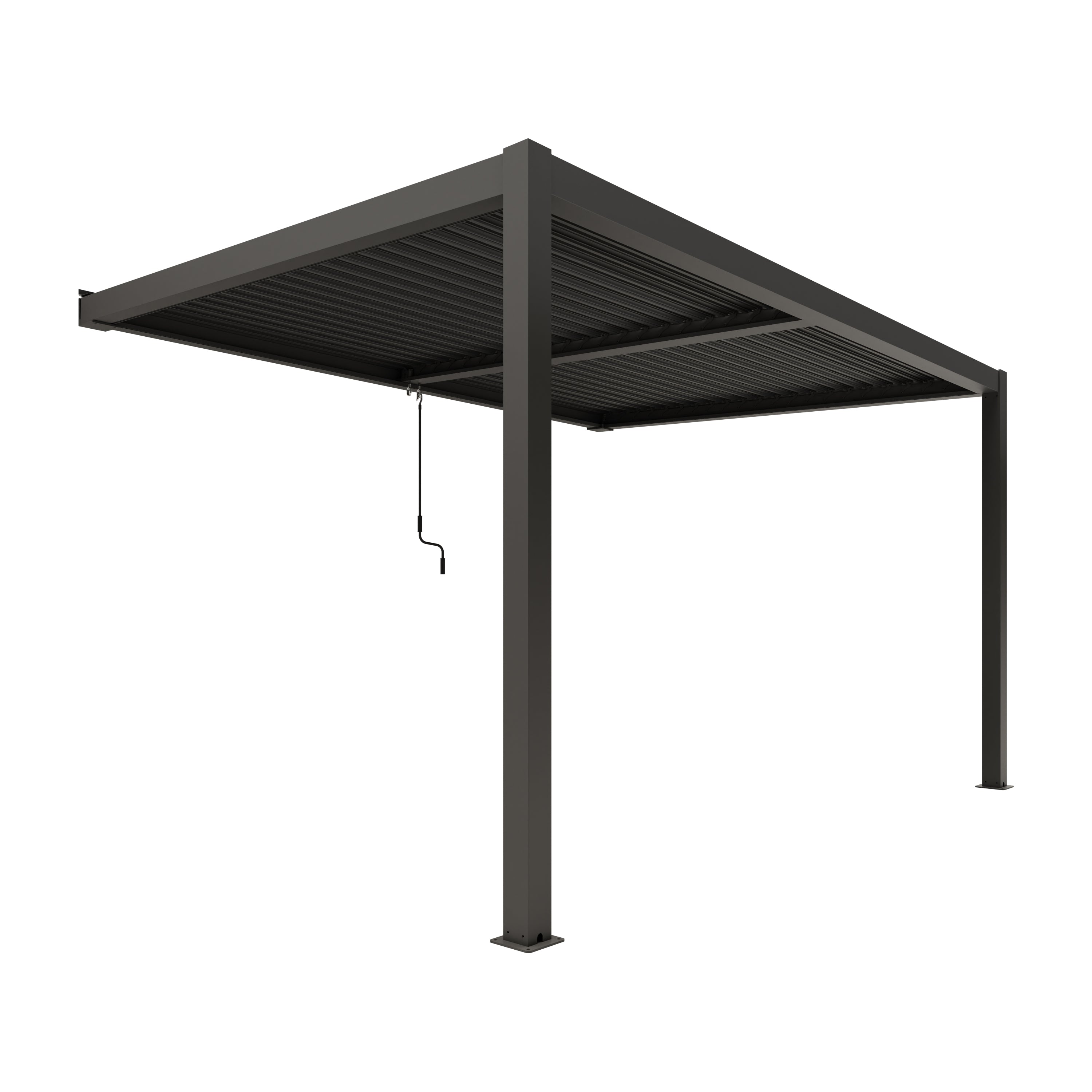 Wall-Mounted Aluminium Pergola