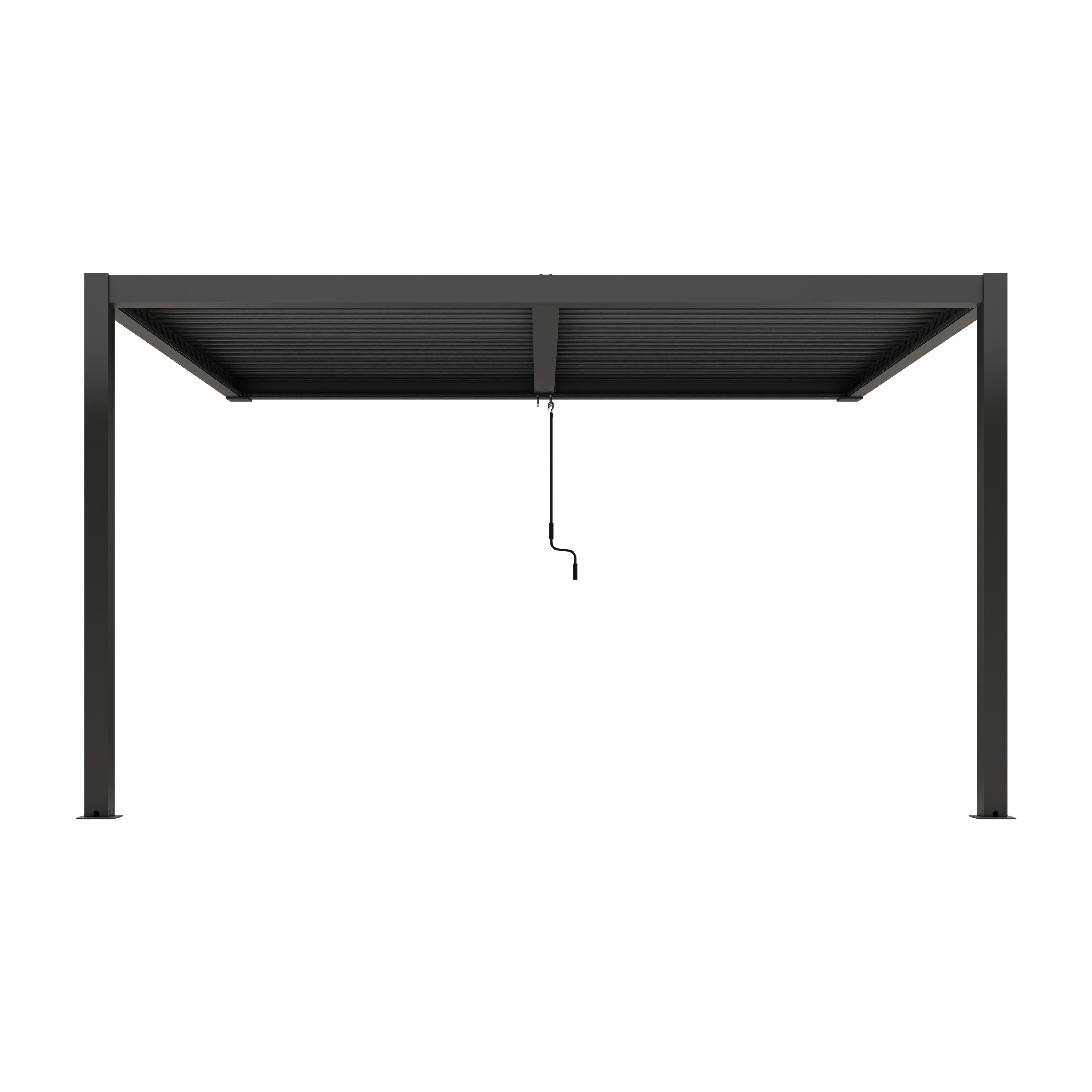 Wall-Mounted Aluminium Pergola