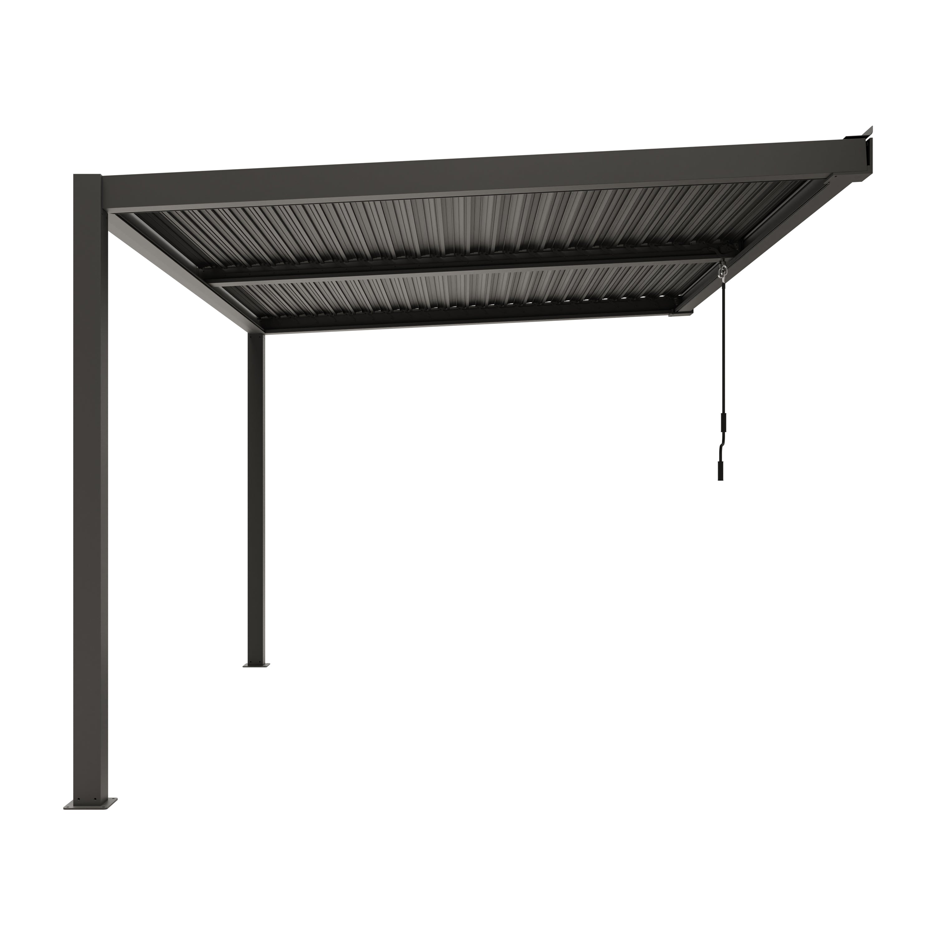 Wall-Mounted Aluminium Pergola