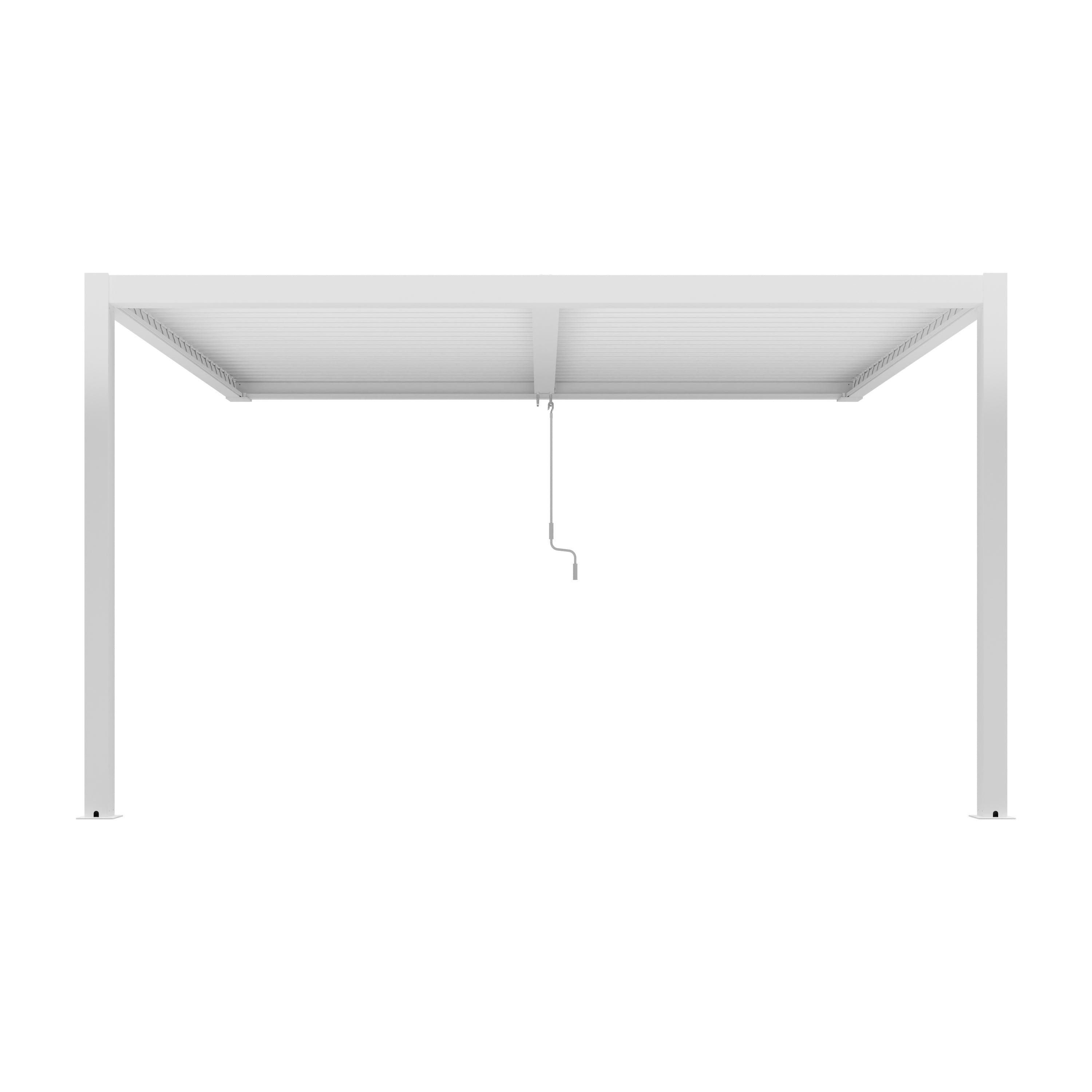 Wall-Mounted Aluminium Pergola