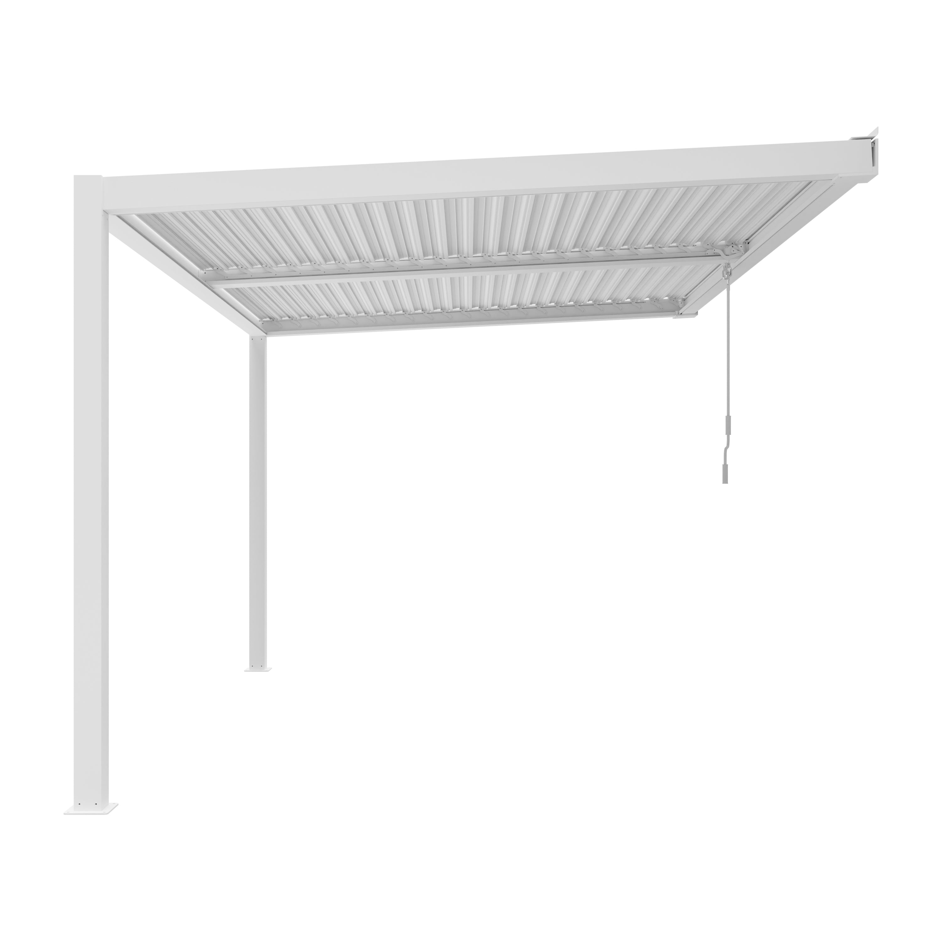Wall-Mounted Aluminium Pergola