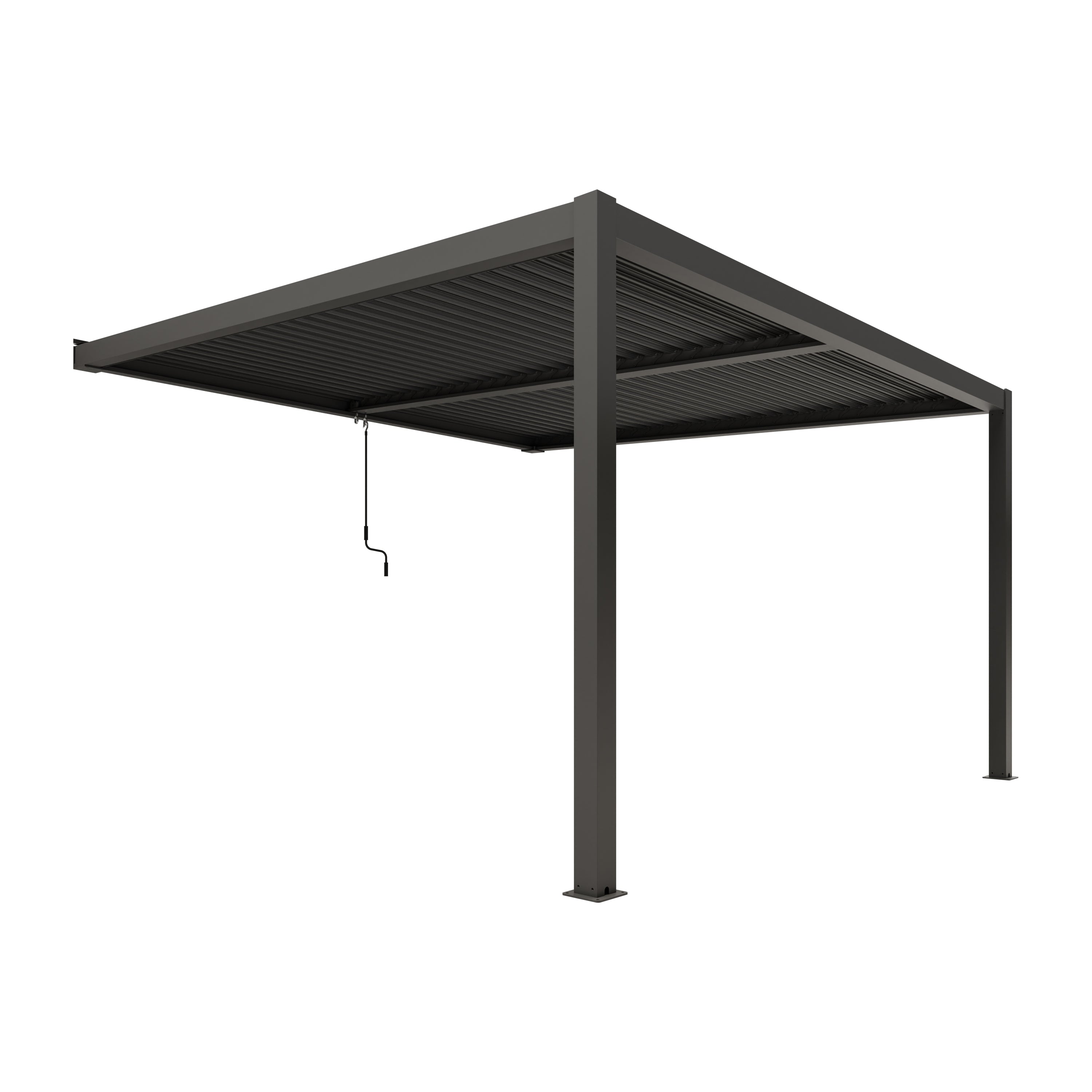 Wall-Mounted Aluminium Pergola