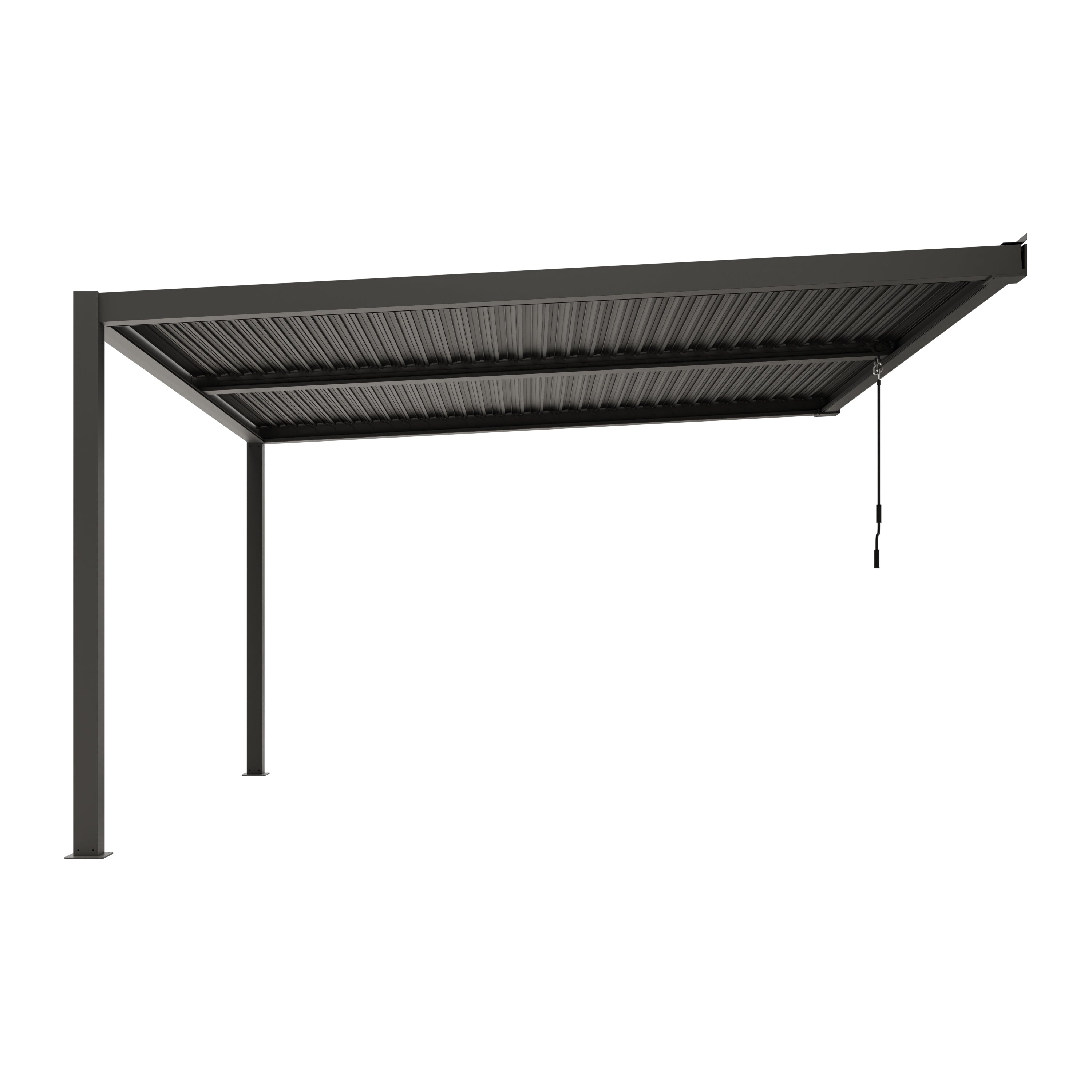 Wall-Mounted Aluminium Pergola