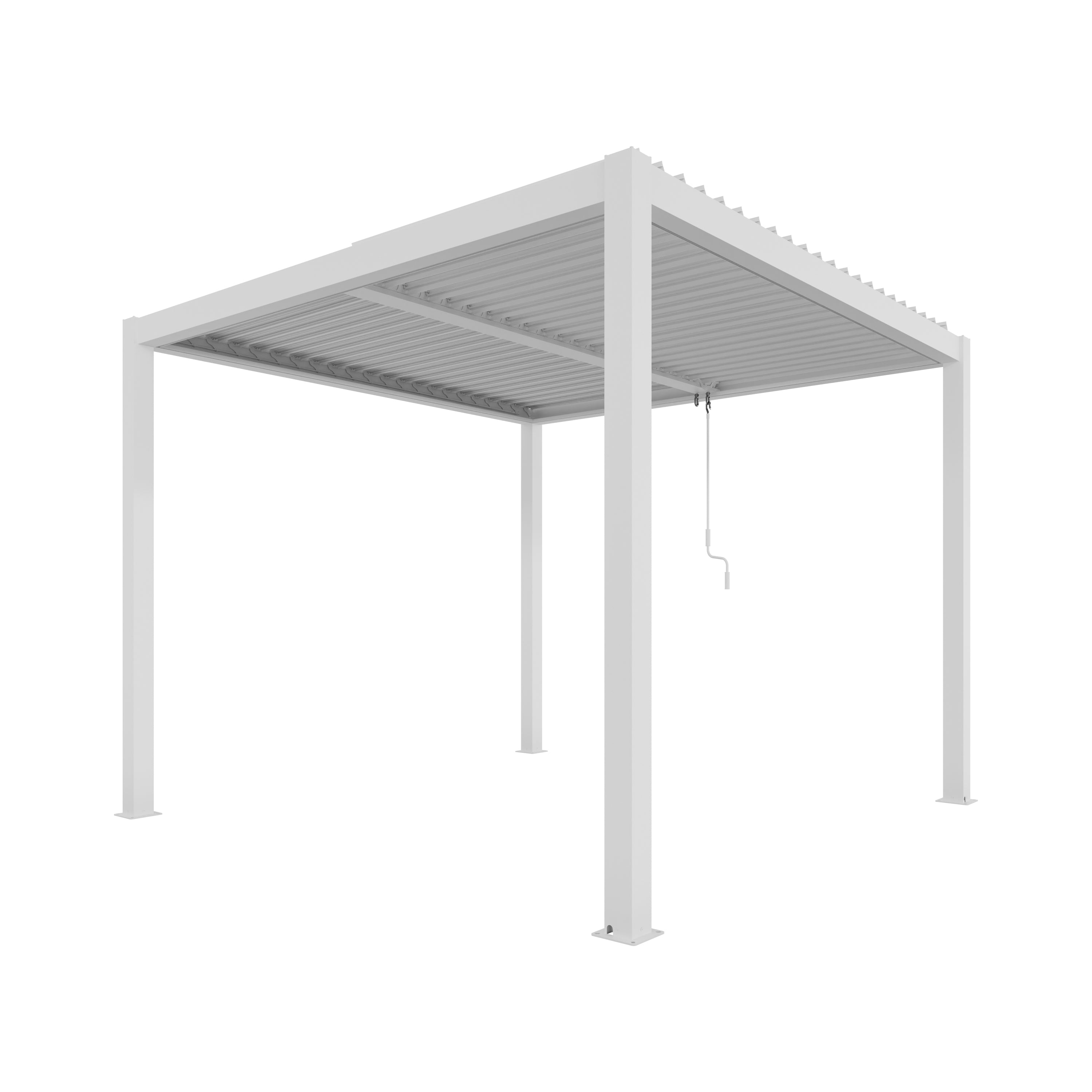 Aluminium Pergola with LED Light