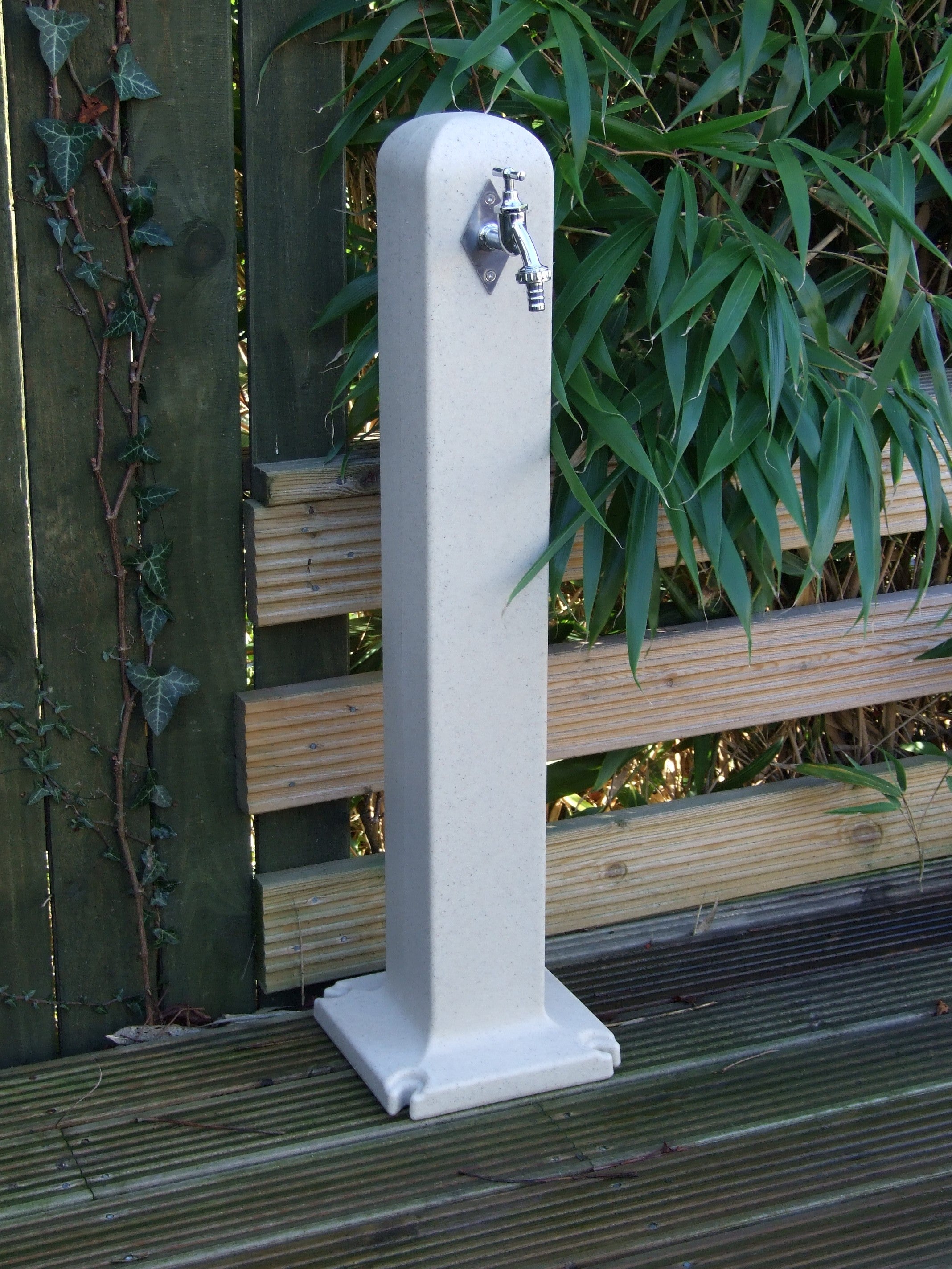 Original Smooth Stone Effect watering post