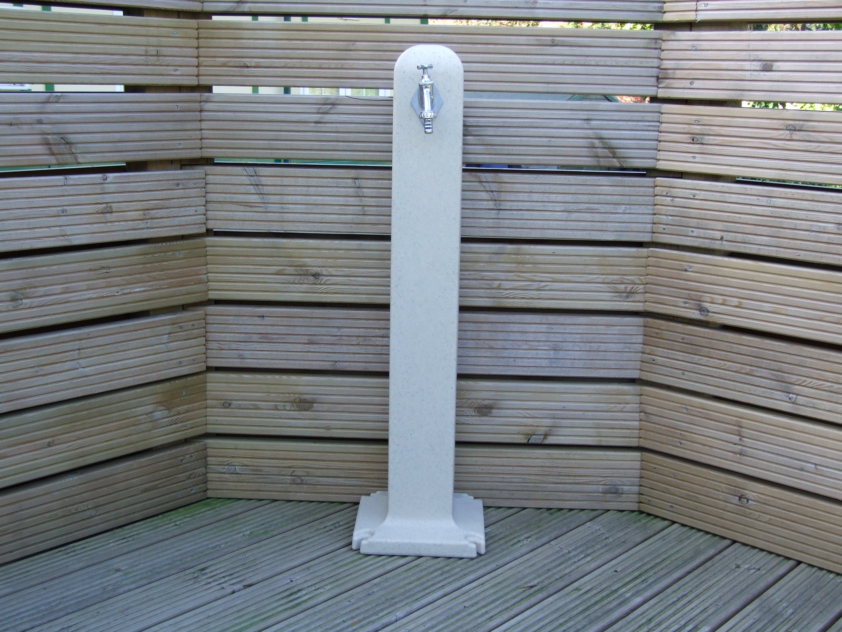 Original Smooth Stone Effect watering post