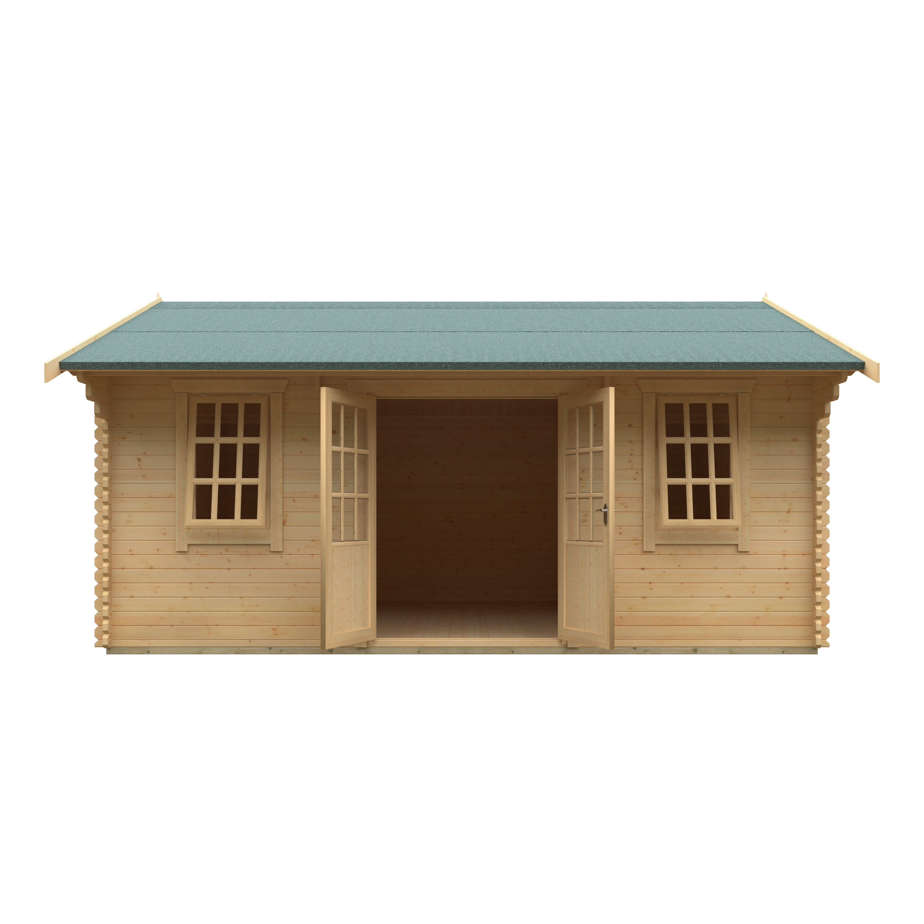 DALTON 44mm Log Cabin