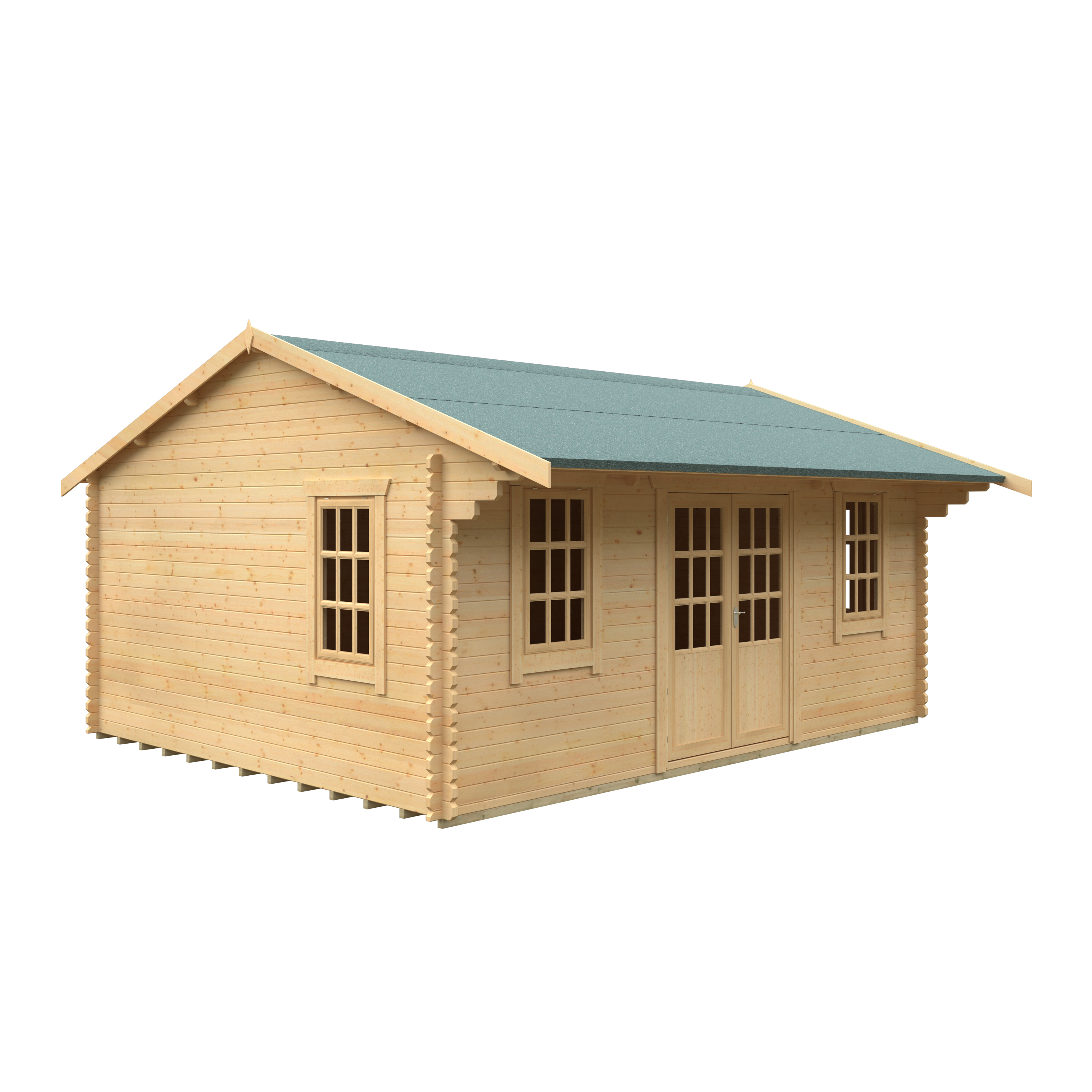 DALTON 44mm Log Cabin