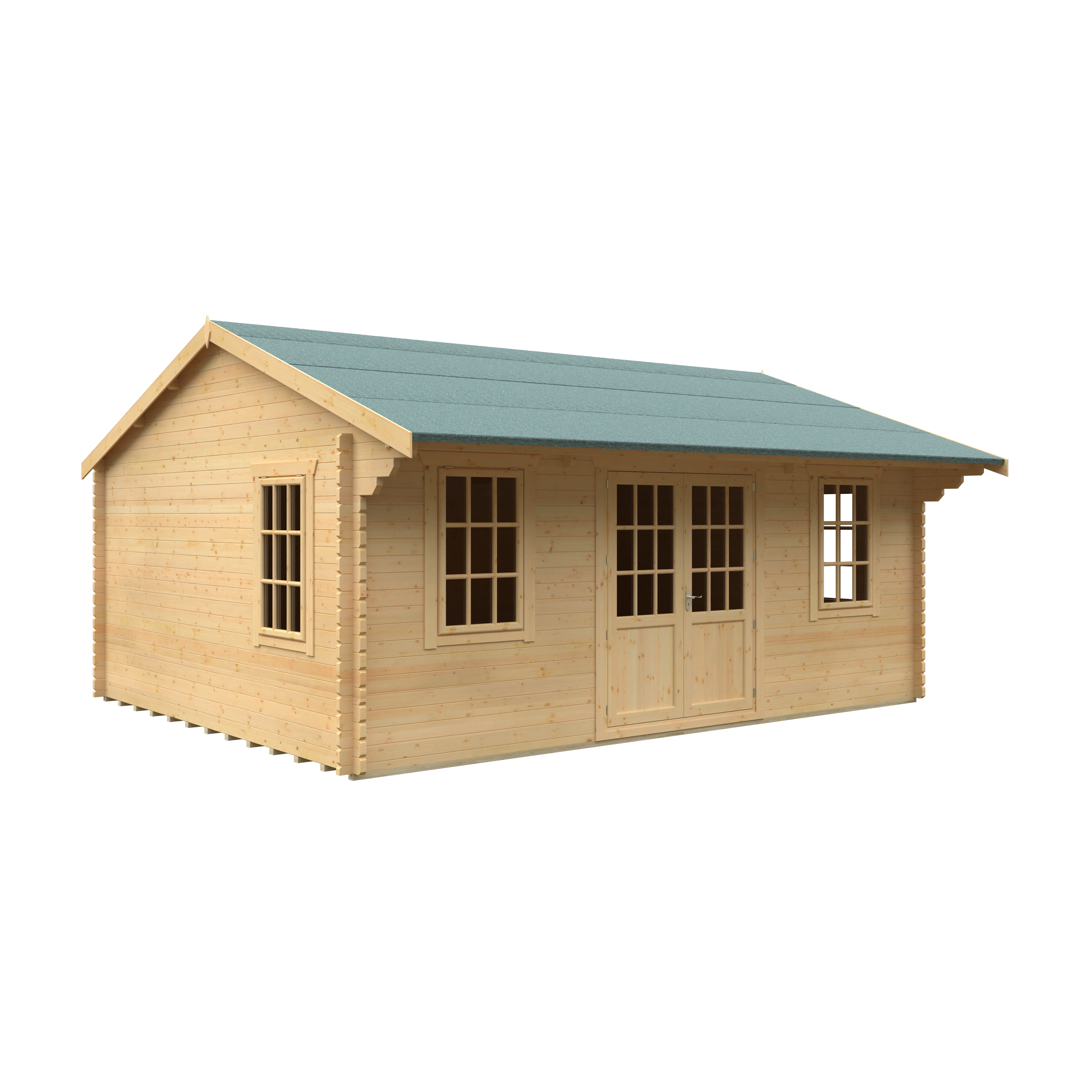 DALTON 44mm Log Cabin