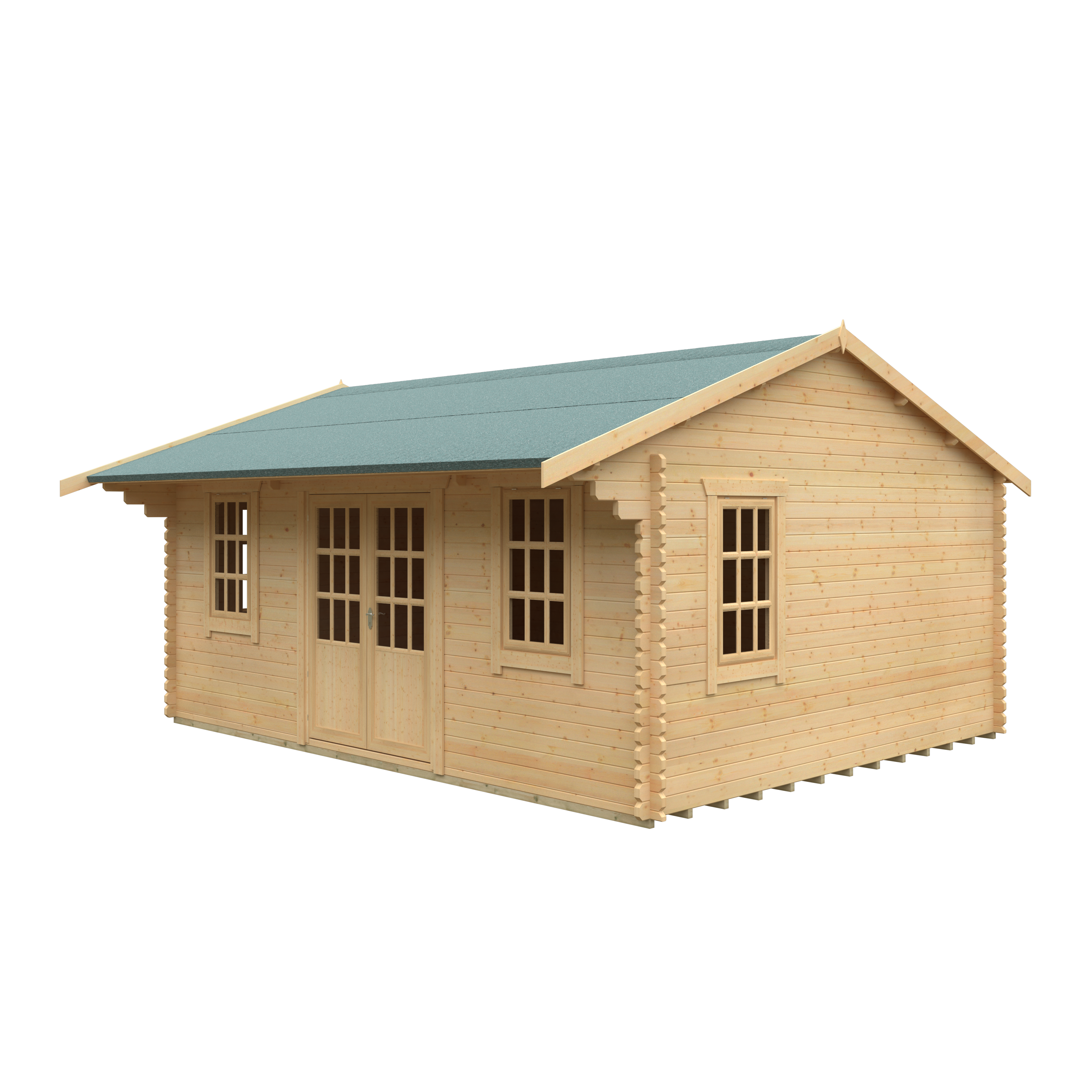 DALTON 44mm Log Cabin