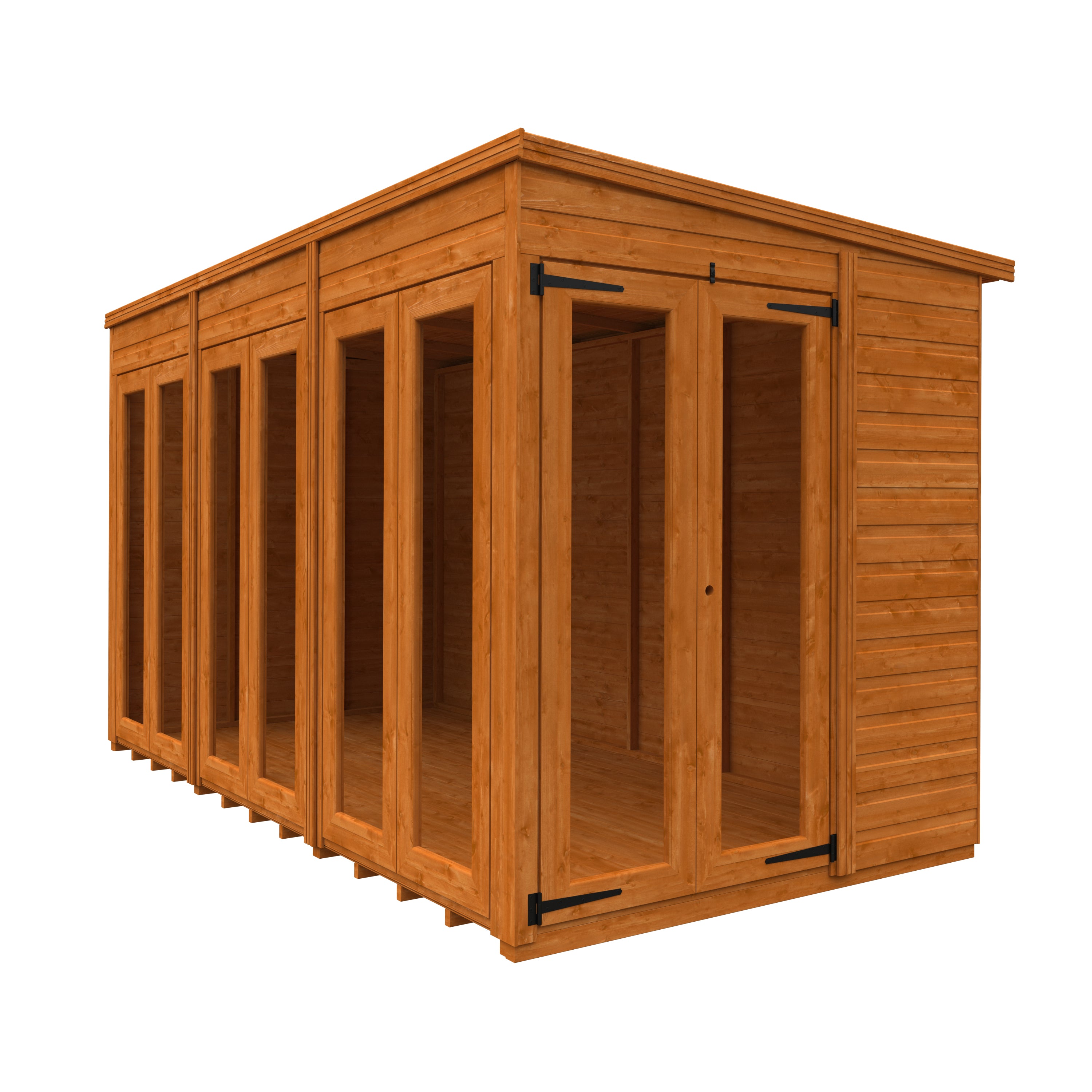 Flex Pent Full Pane Summerhouses