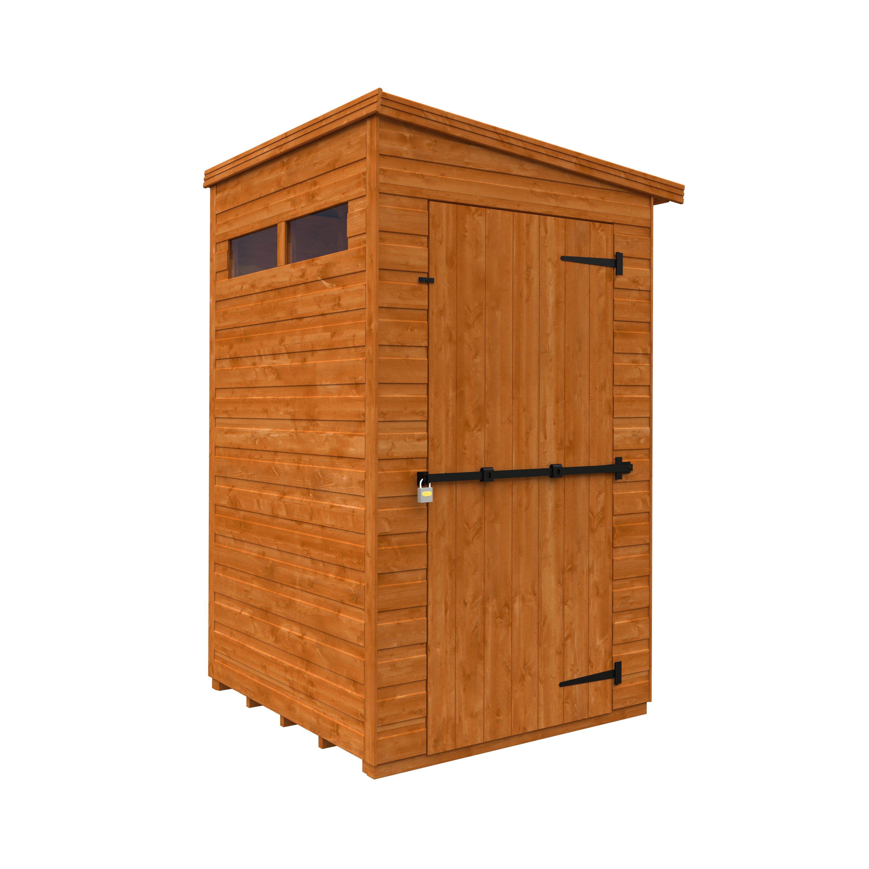 Flex Pent Security Single Door Garden Sheds