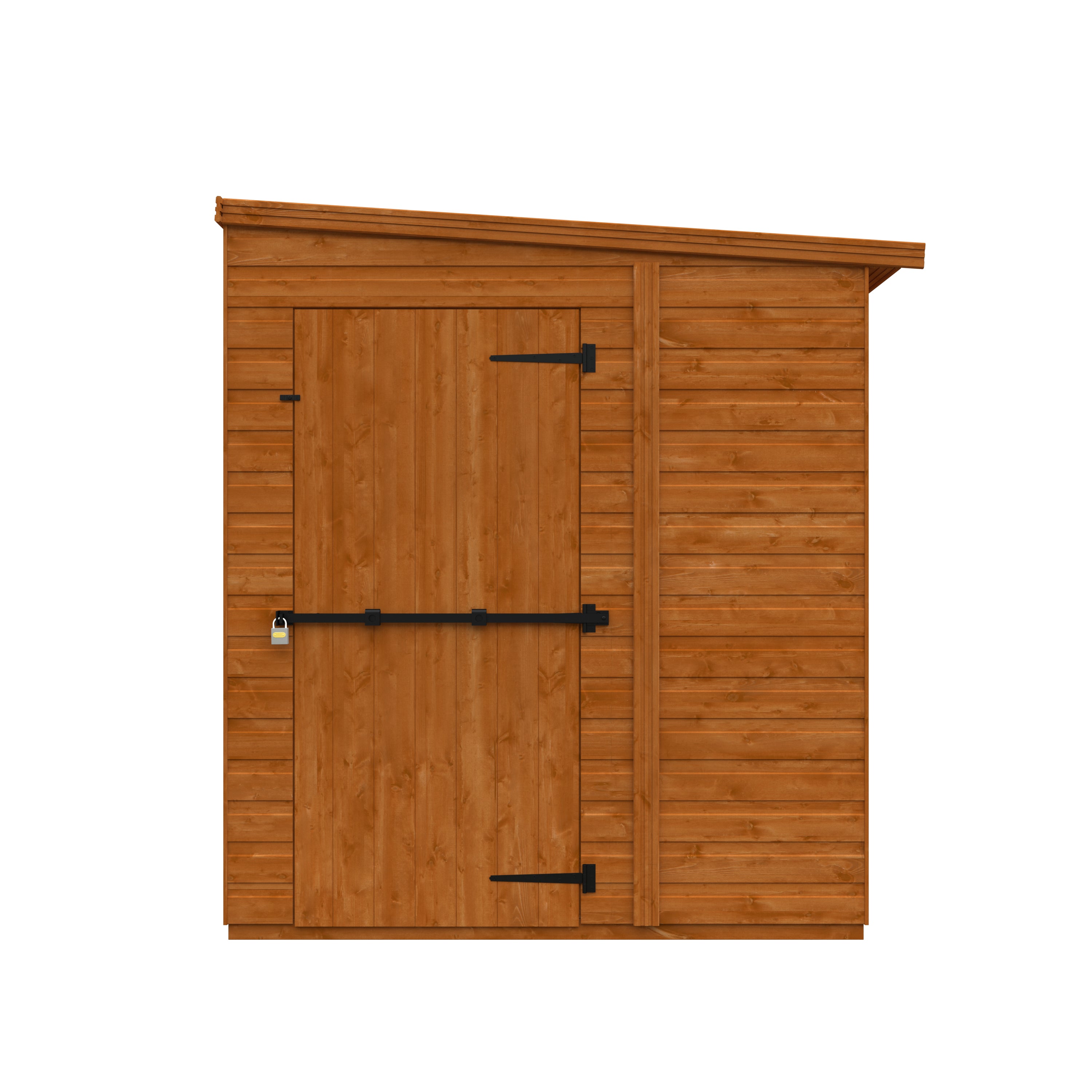 Flex Pent Security Single Door Garden Sheds
