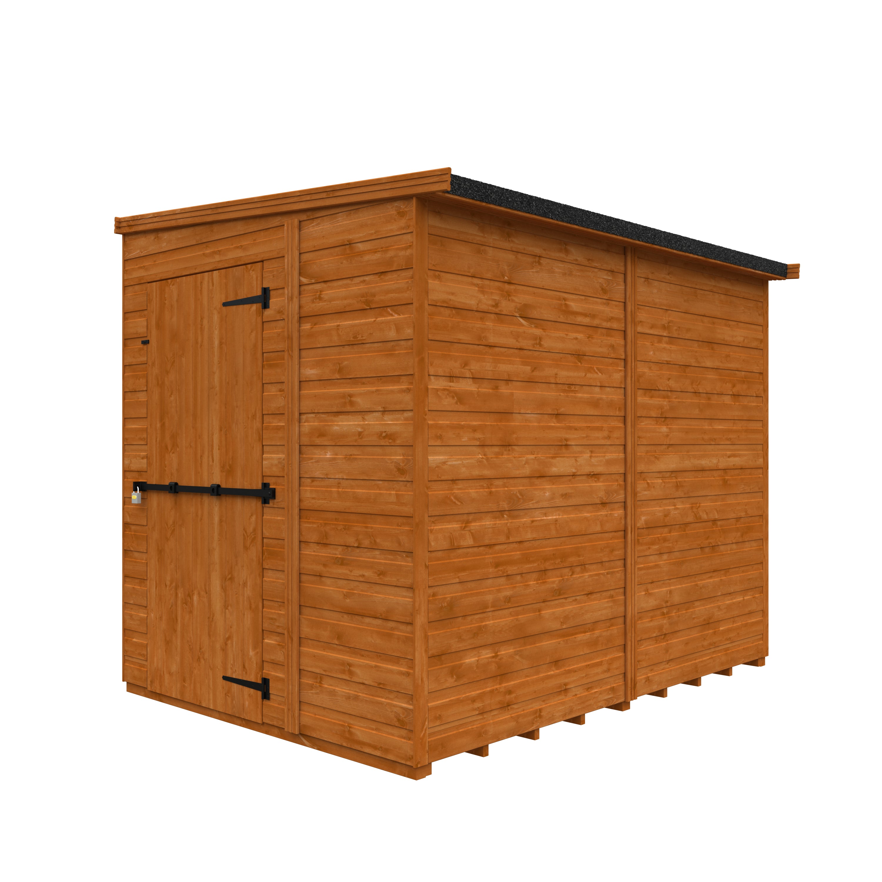 Flex Pent Security Single Door Garden Sheds