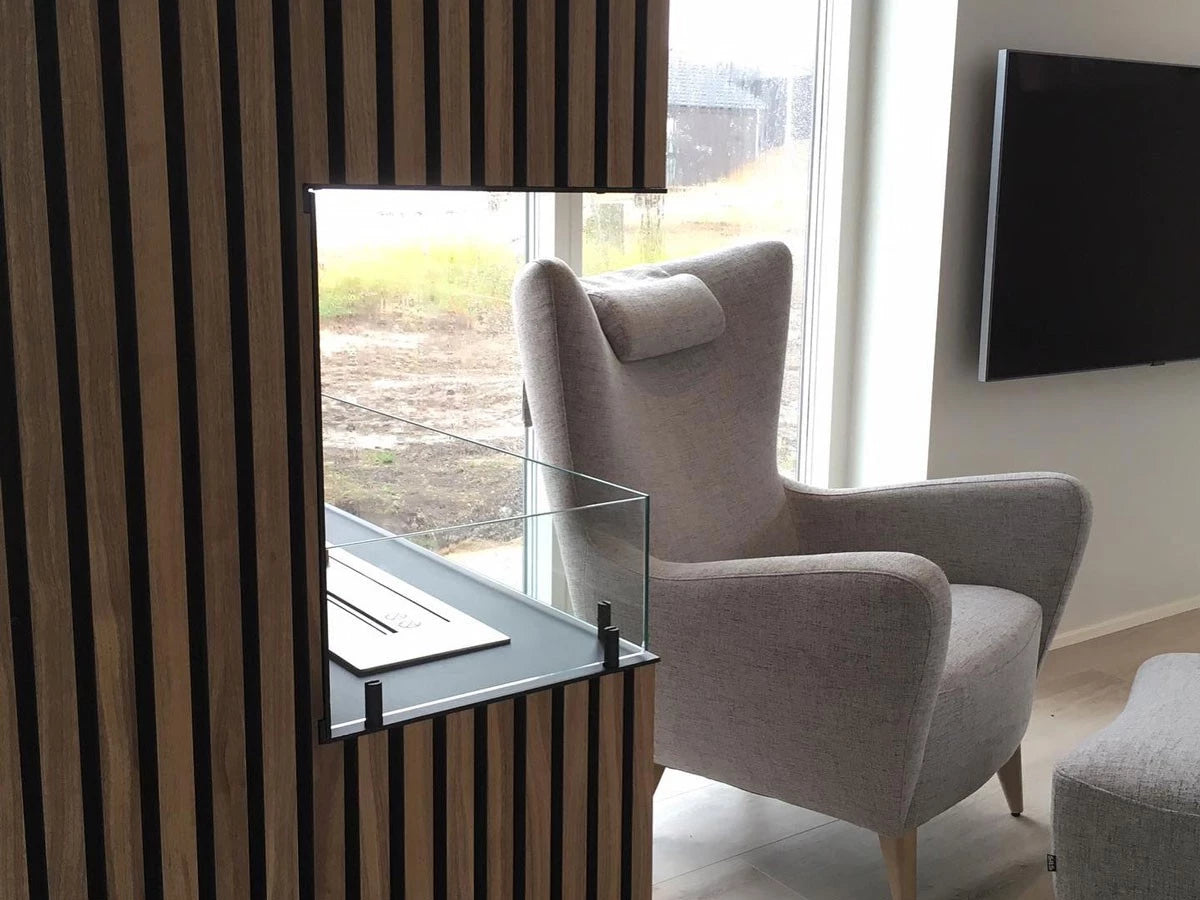 Foco Corner Left 1000 Bioethanol Fireplace