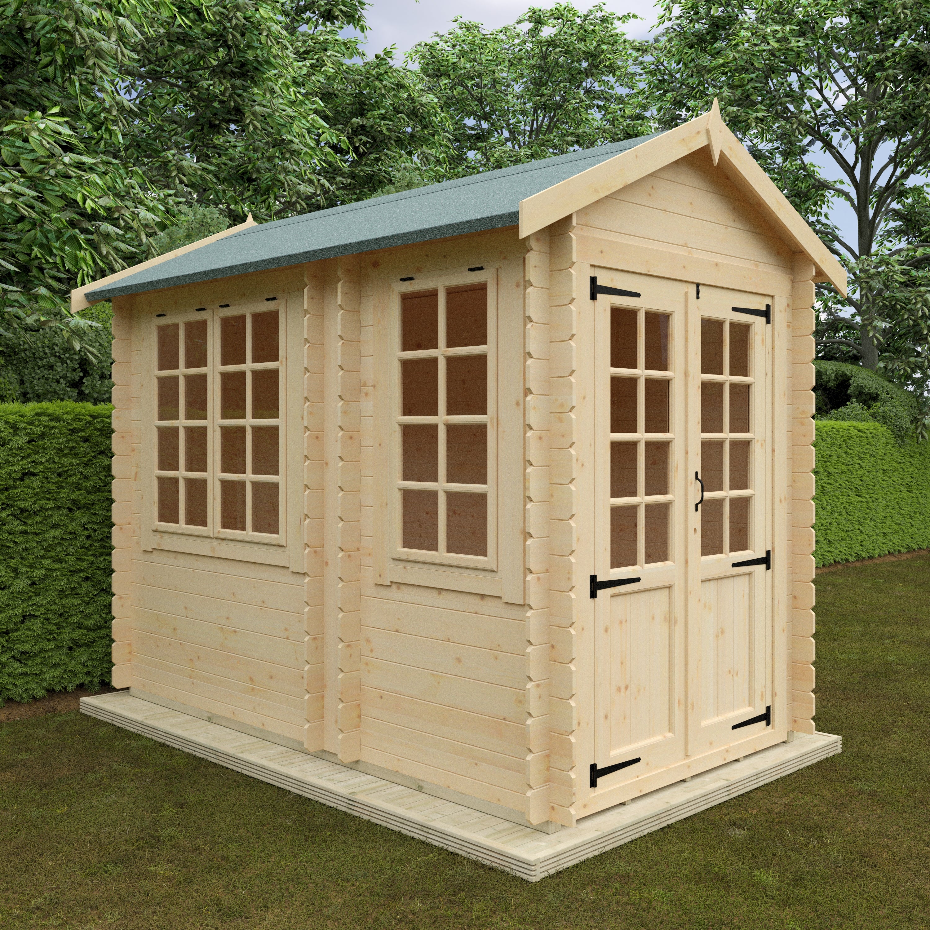 GEORGIA 19mm Log Cabin