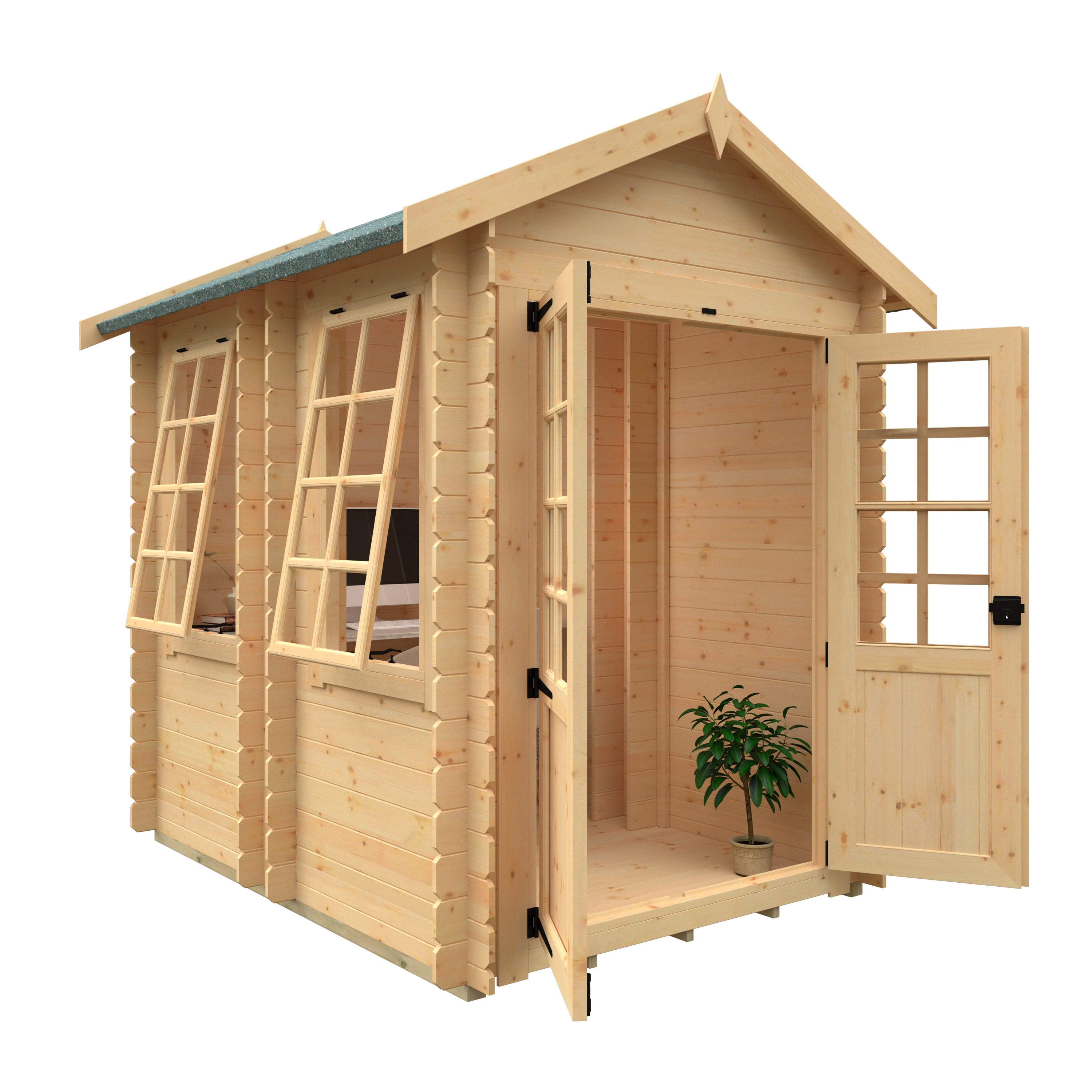 GEORGIA 19mm Log Cabin