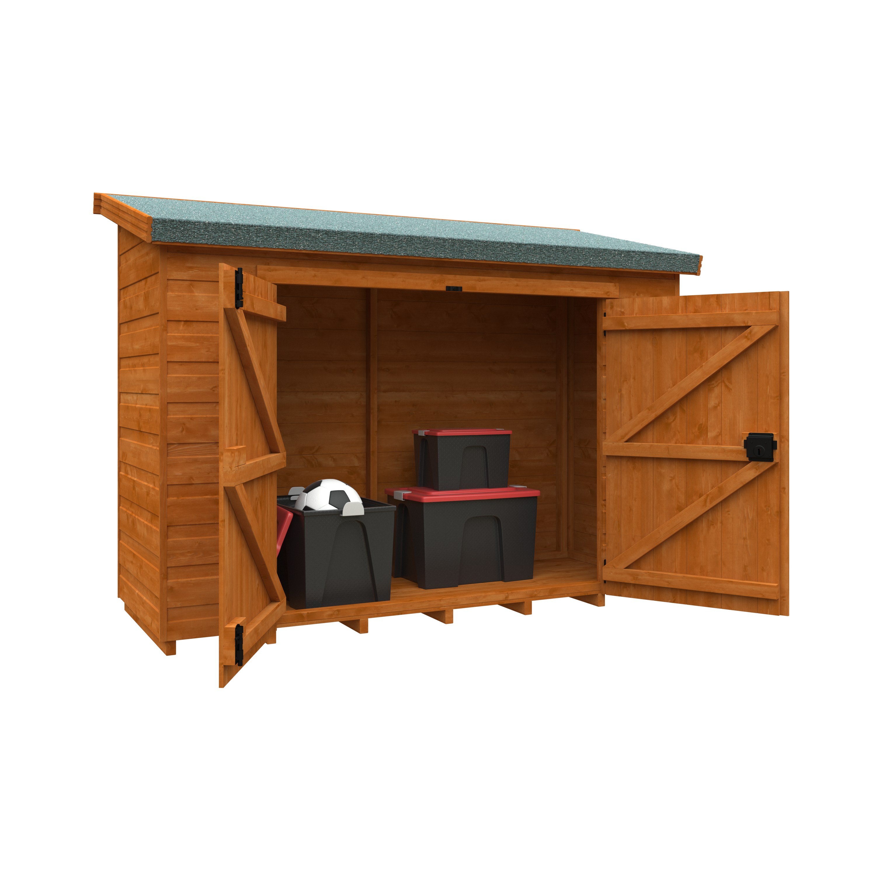 Glorybox 6x2'3 Shiplap Garden Storage Unit