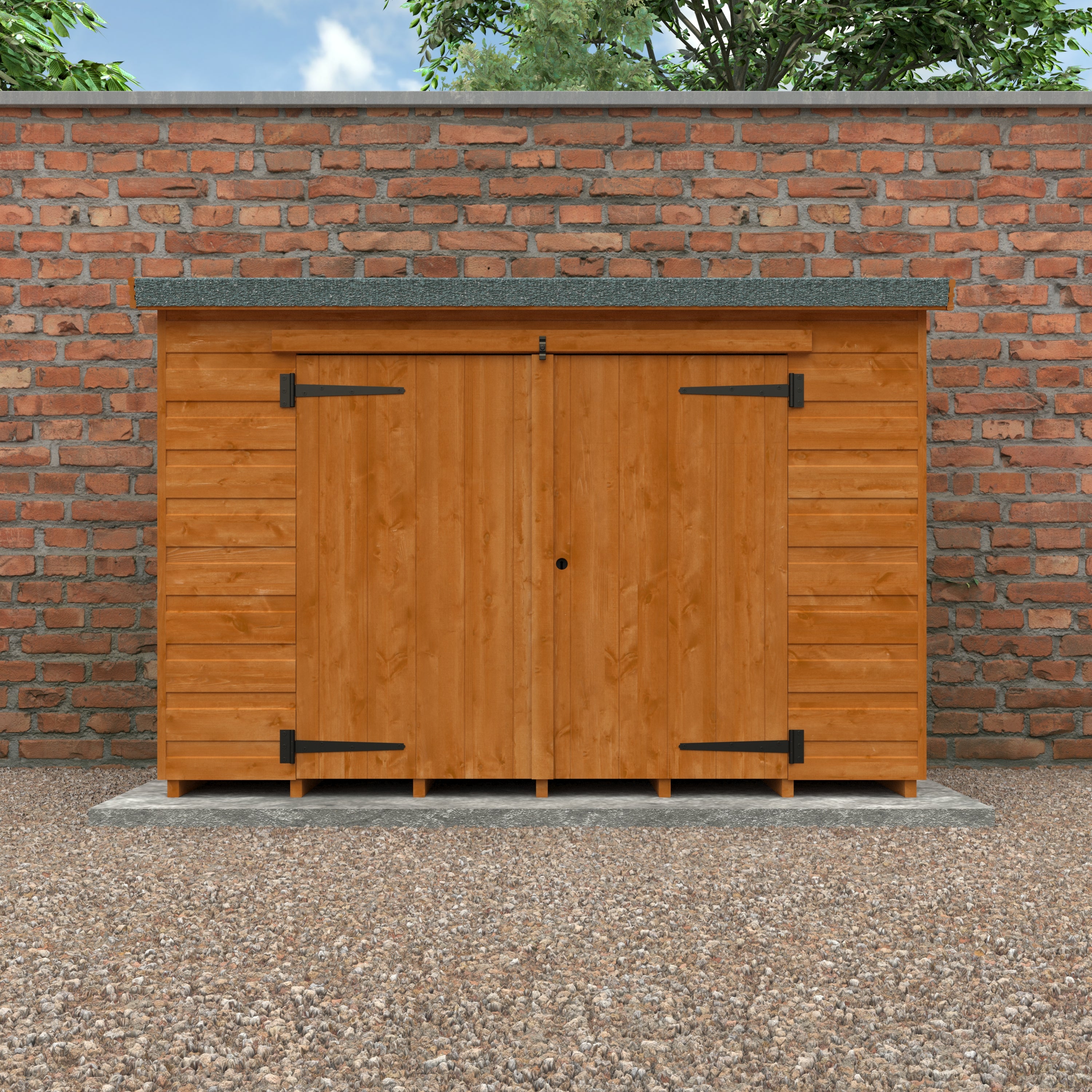 Glorybox 6x2'3 Shiplap Garden Storage Unit