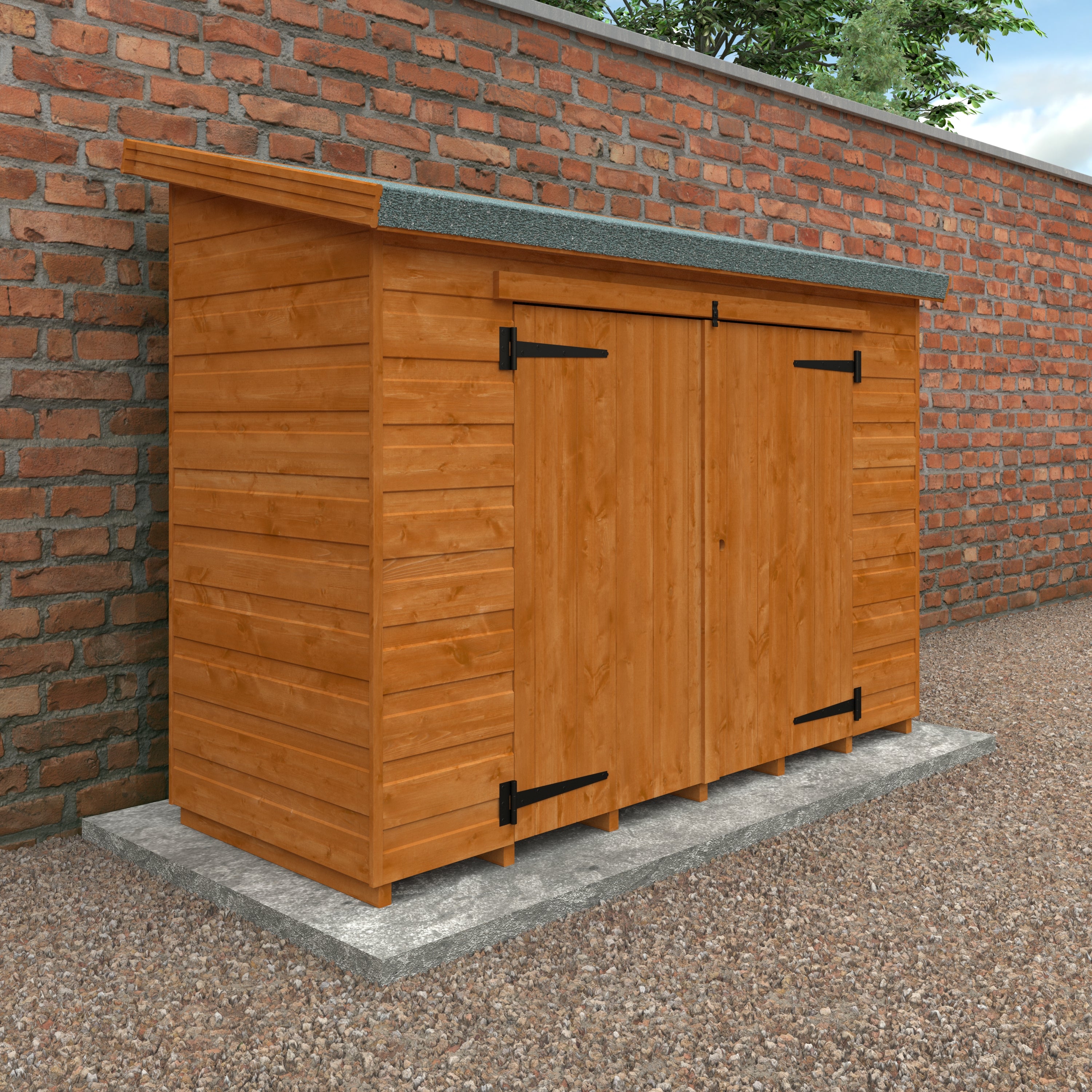 Glorybox 6x2'3 Shiplap Garden Storage Unit