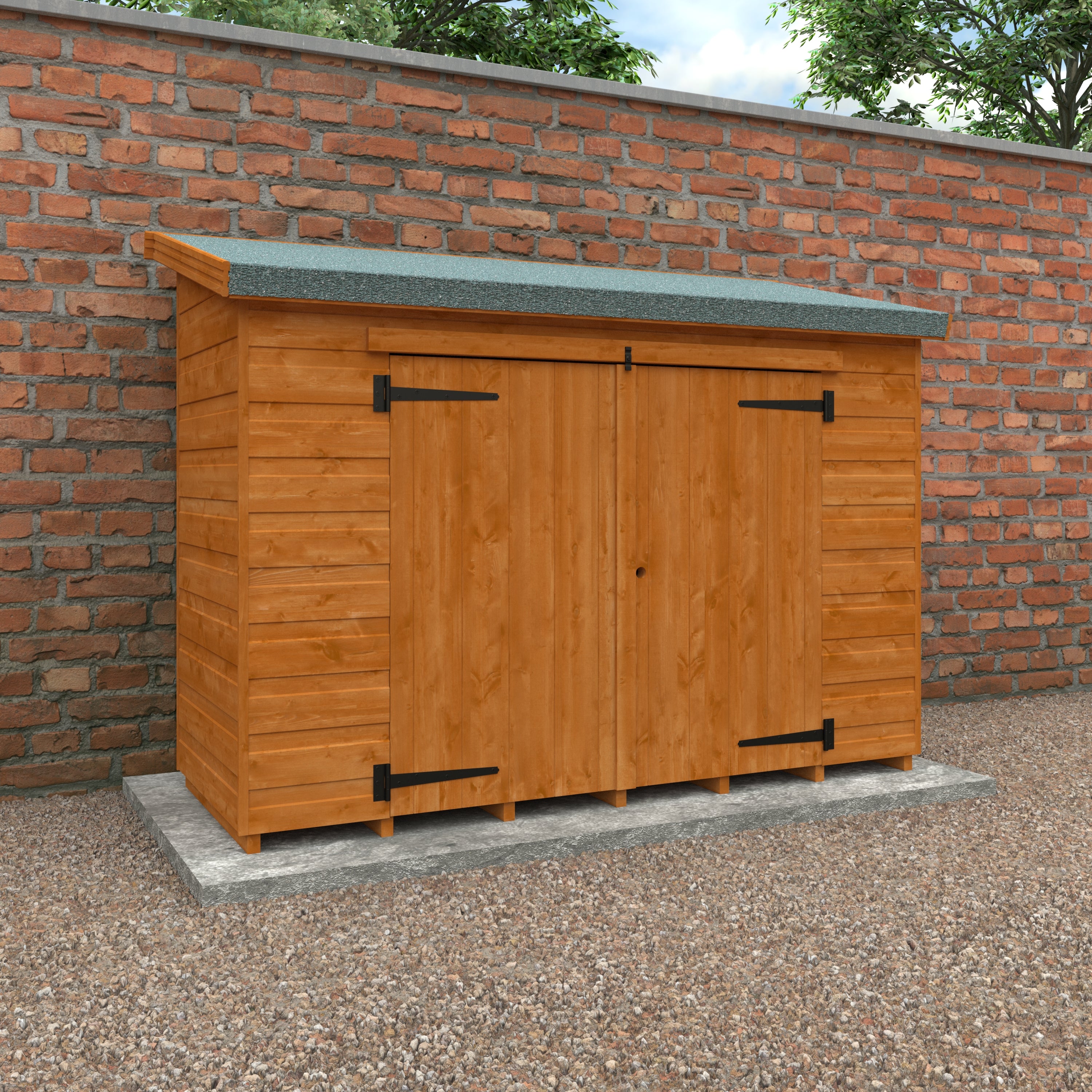 Glorybox 6x2'3 Shiplap Garden Storage Unit