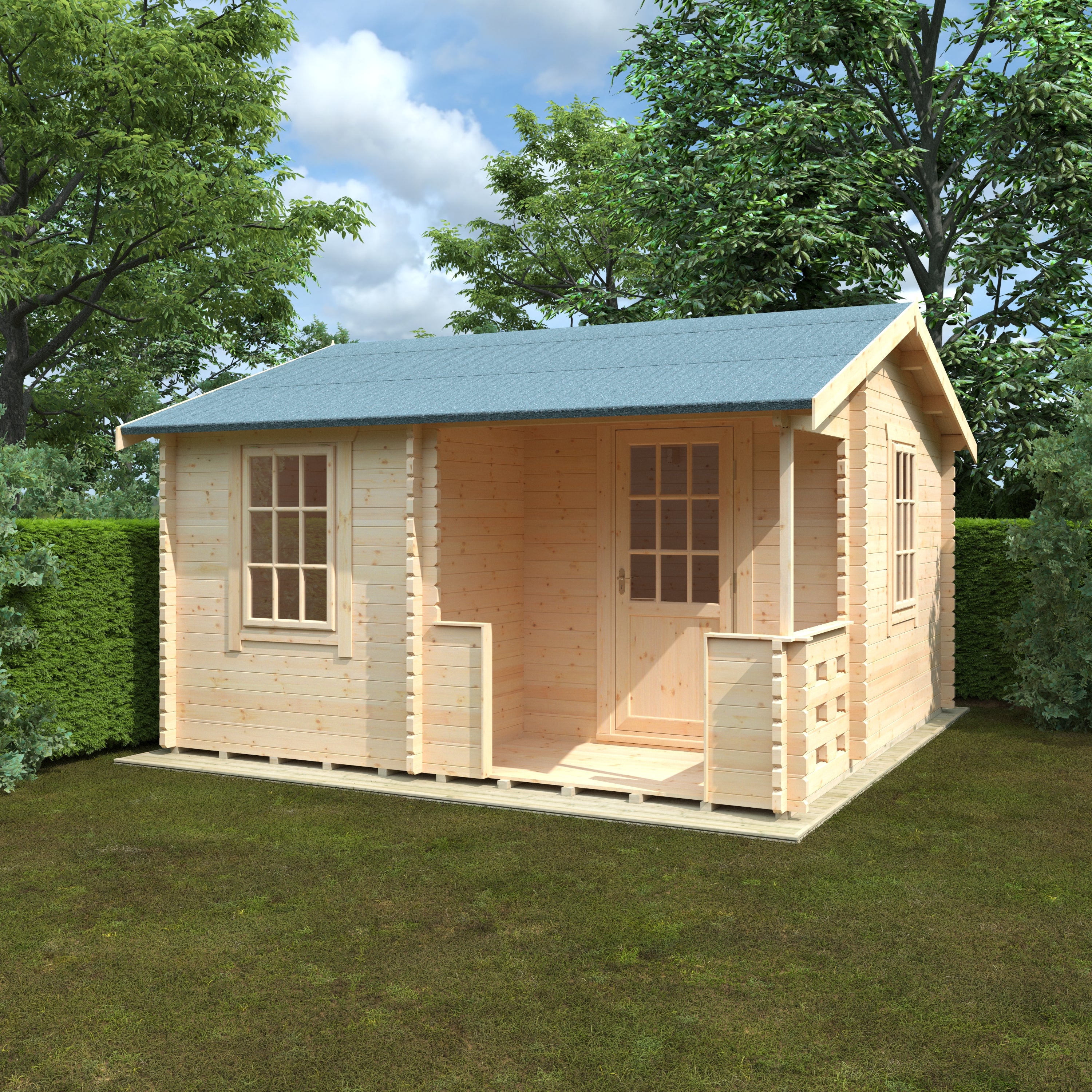 The GYLES 44mm Log Cabins
