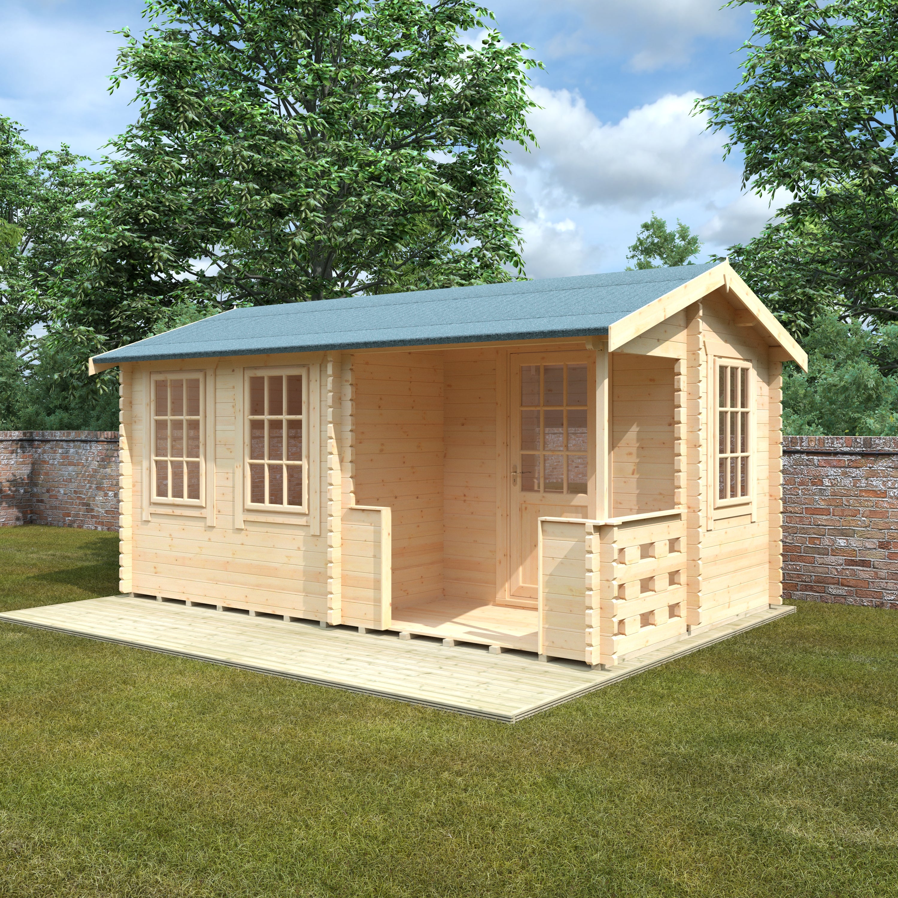 The GYLES 44mm Log Cabins