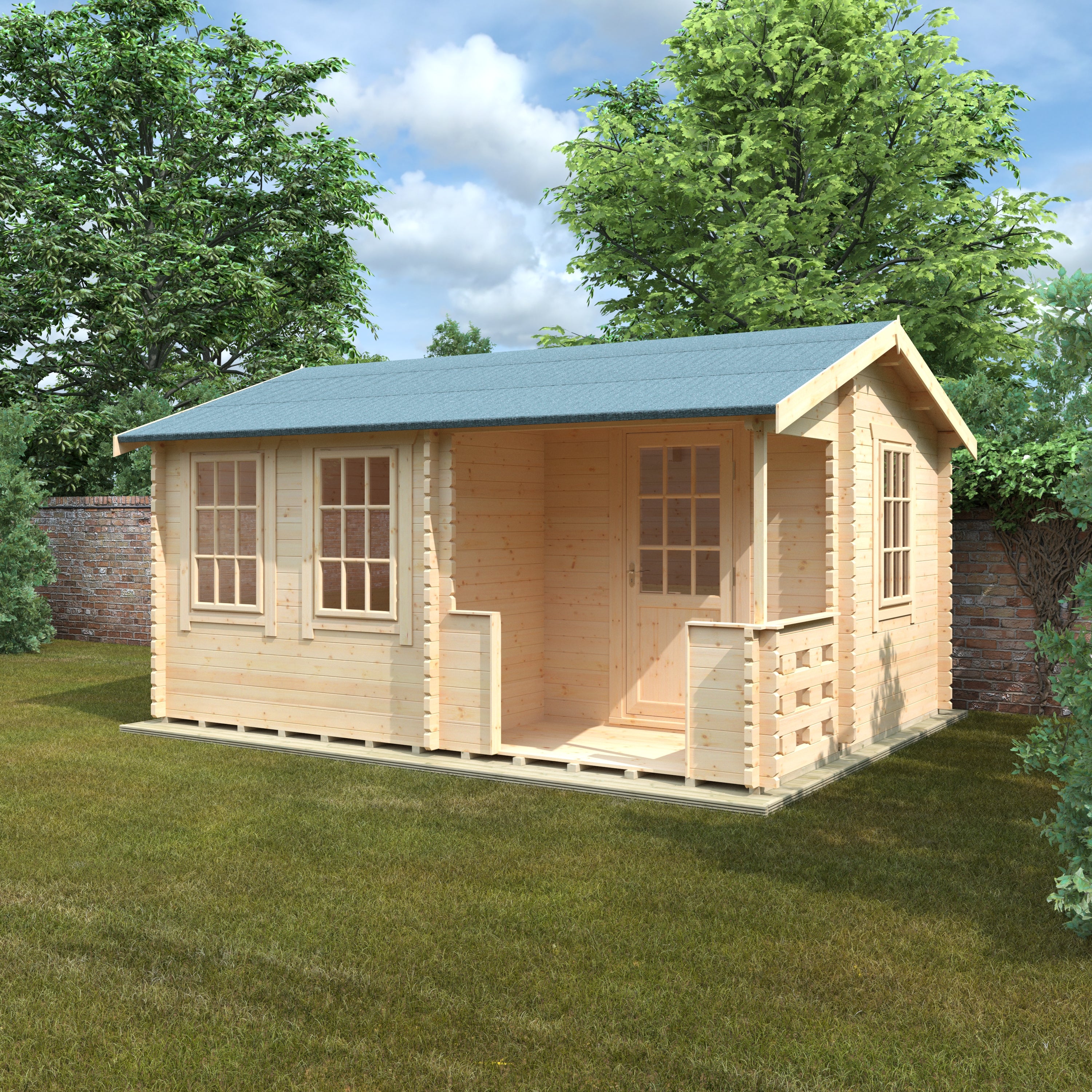 The GYLES 44mm Log Cabins