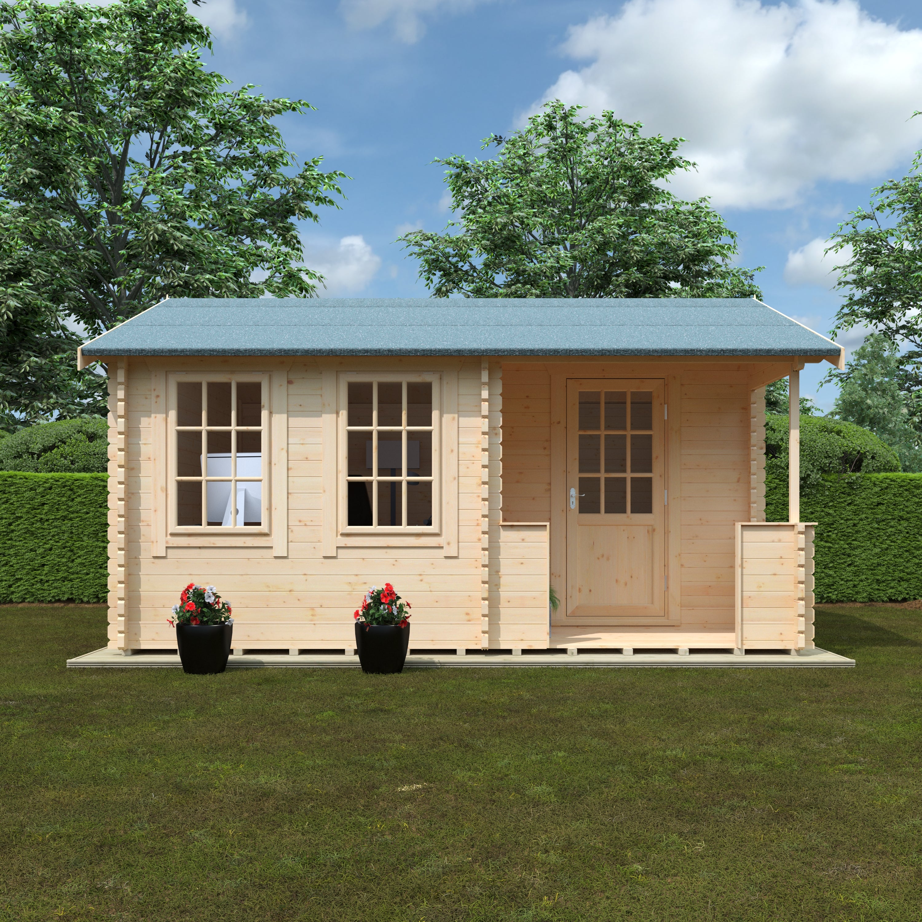 The GYLES 44mm Log Cabins