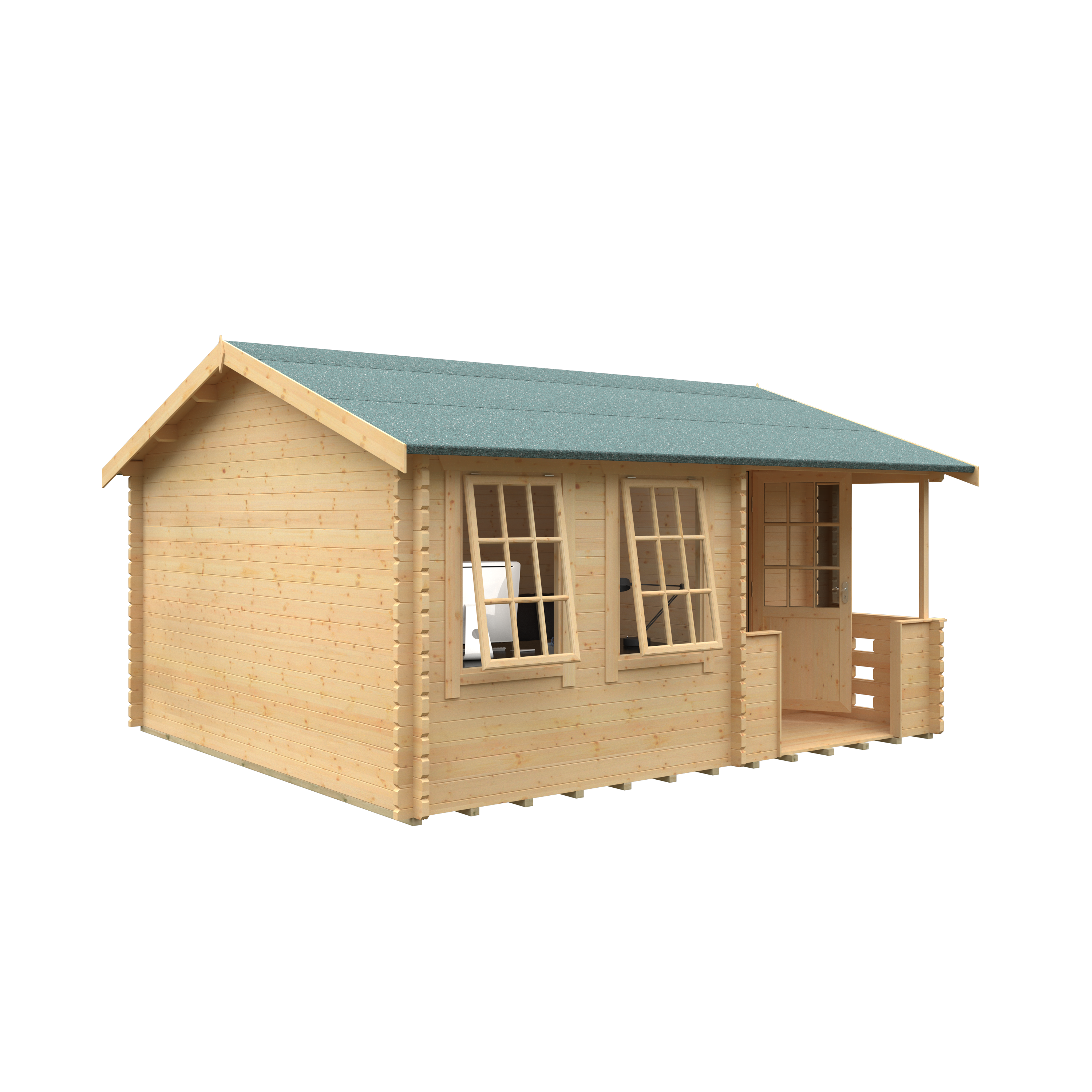 The GYLES 44mm Log Cabins